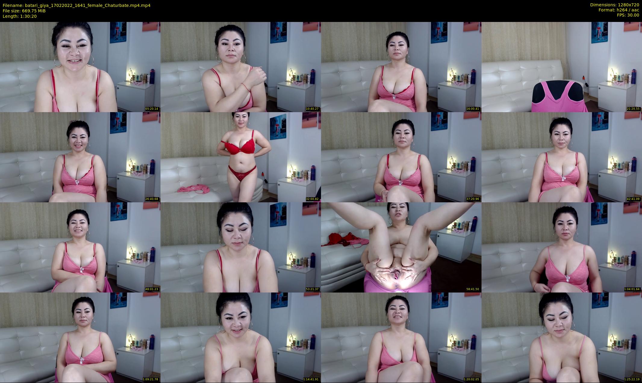 batari_giya — 91 minute Chaturbate female cam show recording, 720p, Feb 17, 2022