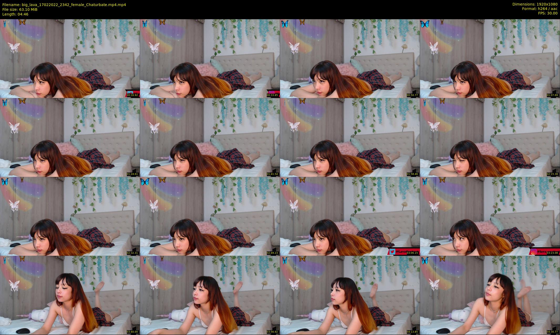 big_lava — 5 minute Chaturbate female cam show recording, 1080p, Feb 17, 2022