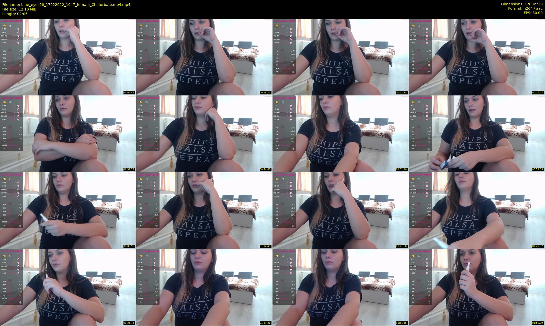blue_eyes96 — 3 minute Chaturbate female cam show recording, 720p, Feb 17, 2022