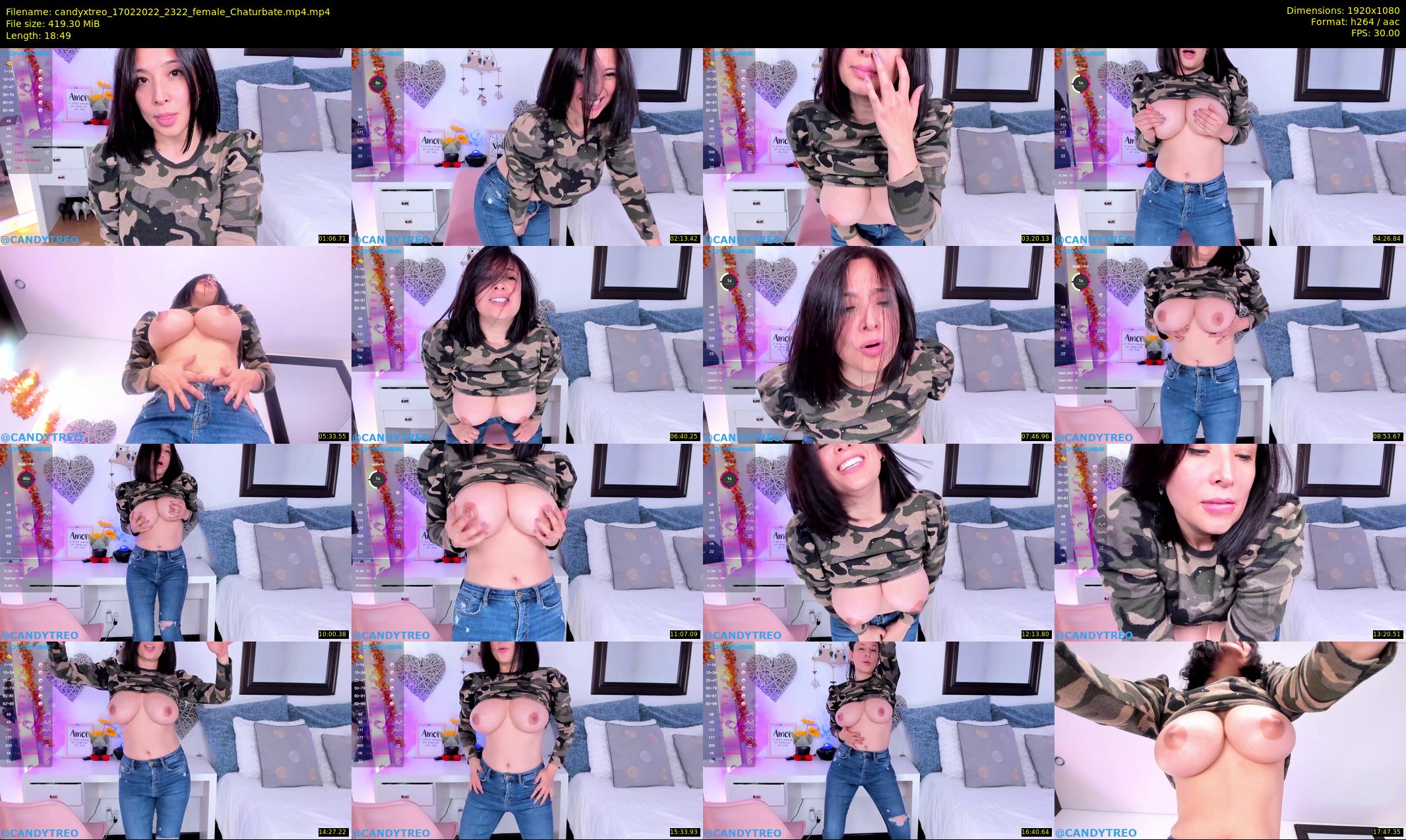 candyxtreo — 19 minute Chaturbate couple cam show recording, 1080p, Feb 17, 2022