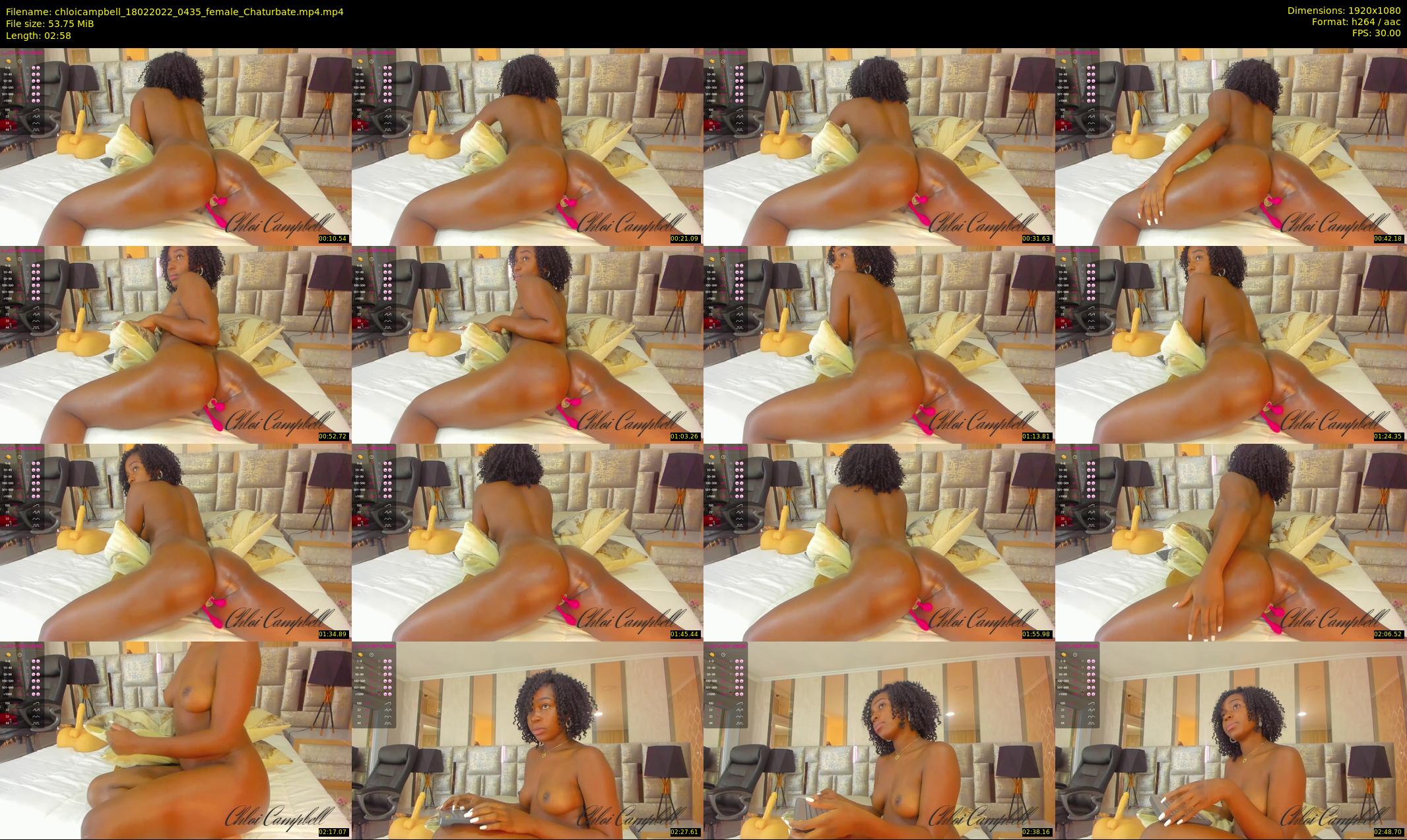 chloicampbell — 3 minute Chaturbate female cam show recording, 1080p, Feb 18, 2022