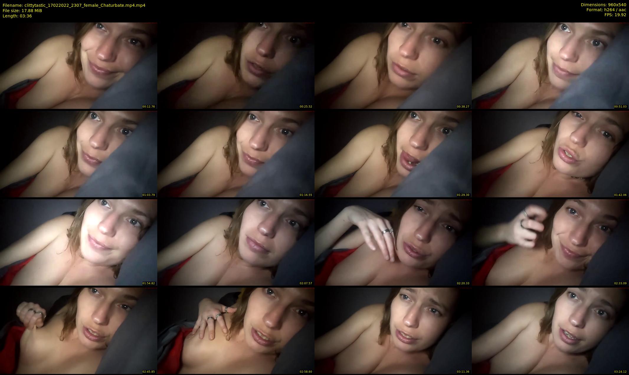 clittytastic — 4 minute Chaturbate female cam show recording, 480p, Feb 17, 2022