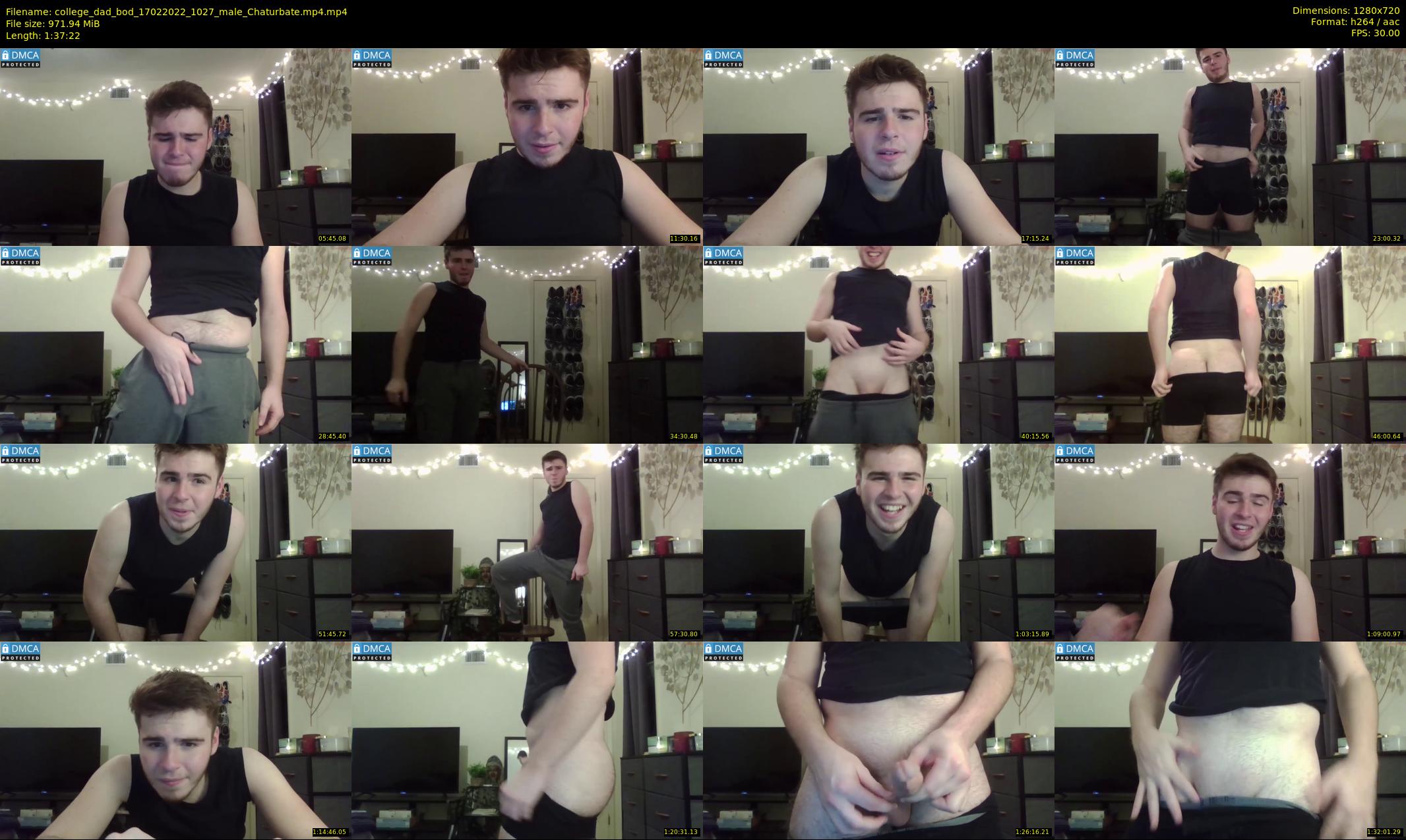 college_dad_bod — 98 minute Chaturbate male cam show recording, 720p, Feb 17, 2022