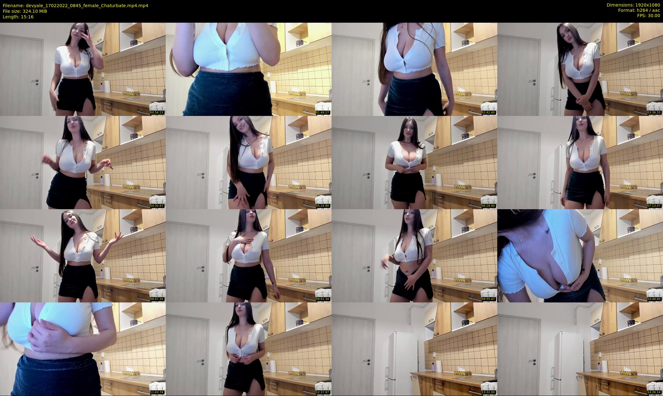 devyale — 16 minute Chaturbate female cam show recording, 1080p, Feb 17, 2022