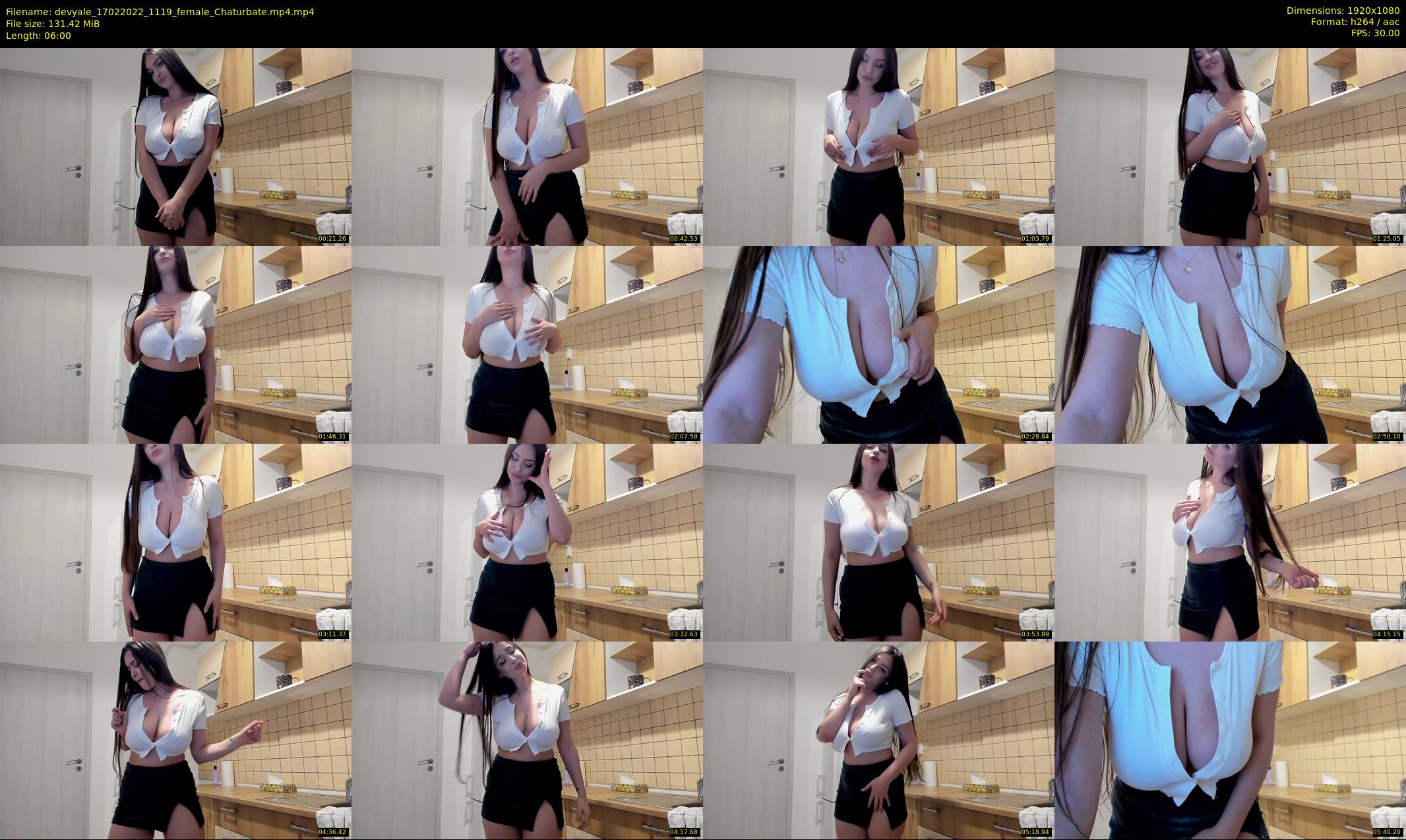 devyale — 6 minute Chaturbate female cam show recording, 1080p, Feb 17, 2022