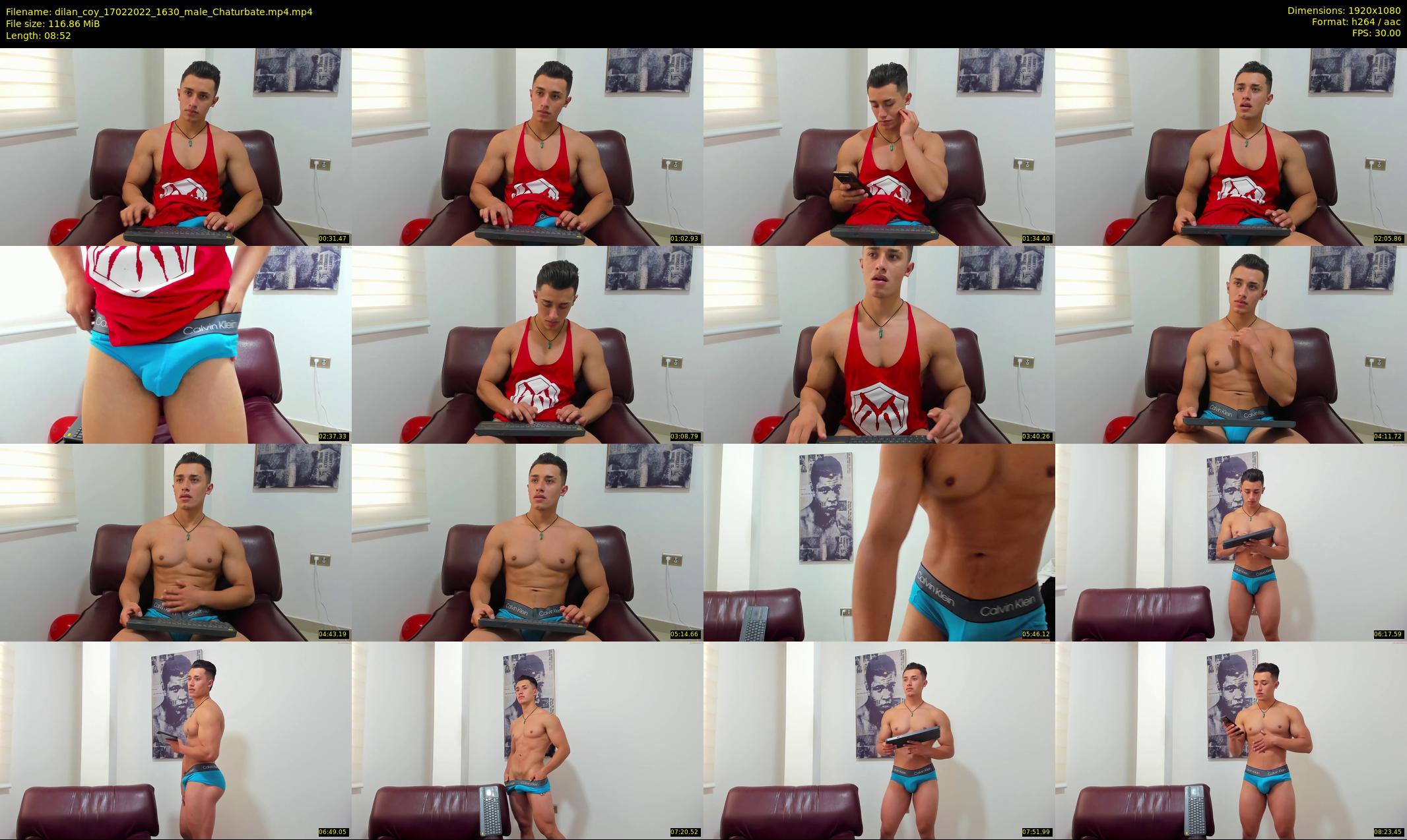 dilan_coy — 9 minute Chaturbate male cam show recording, 1080p, Feb 17, 2022