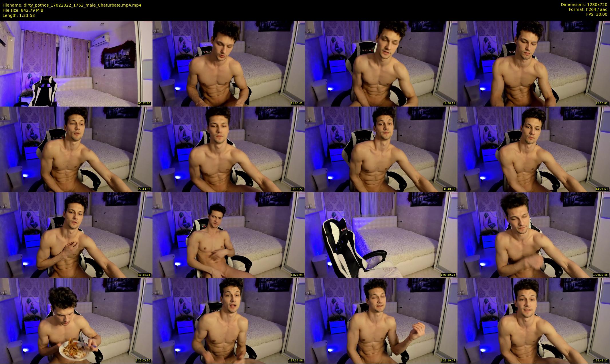 dirty_pothos — 94 minute Chaturbate male cam show recording, 720p, Feb 17, 2022