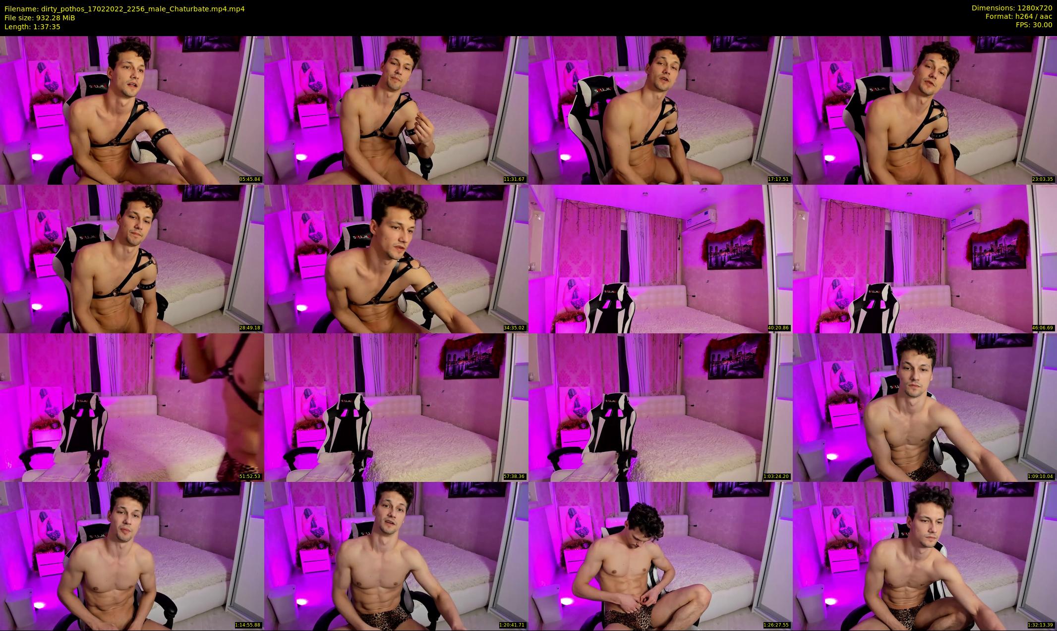 dirty_pothos — 98 minute Chaturbate male cam show recording, 720p, Feb 17, 2022