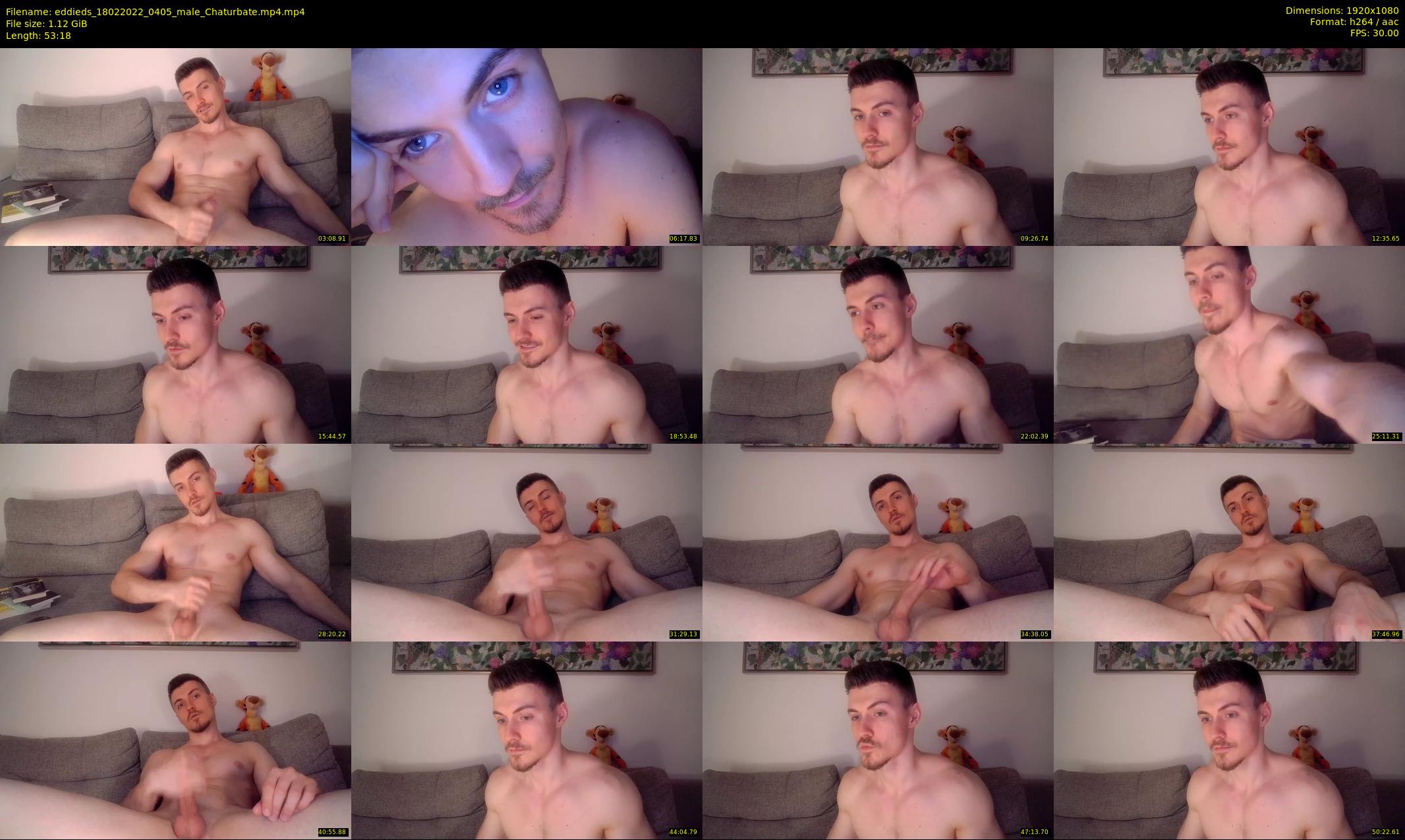 eddieds — 54 minute Chaturbate male cam show recording, 1080p, Feb 18, 2022