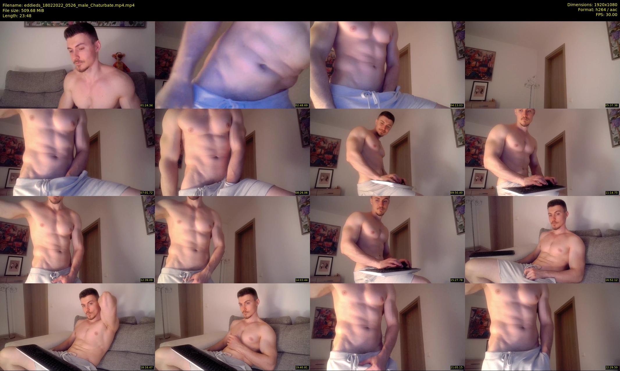 eddieds — 24 minute Chaturbate male cam show recording, 1080p, Feb 18, 2022