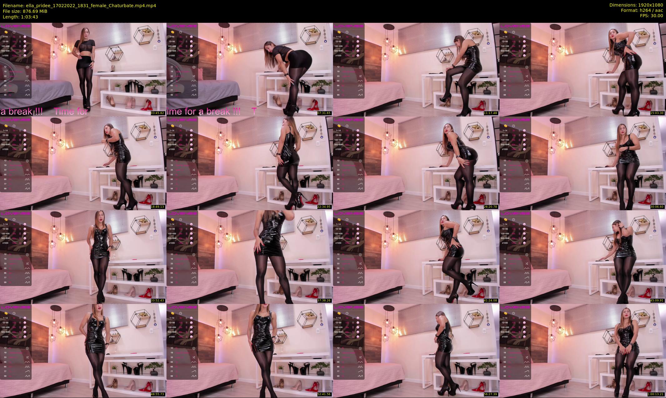 ella_pridee — 64 minute Chaturbate female cam show recording, 1080p, Feb 17, 2022