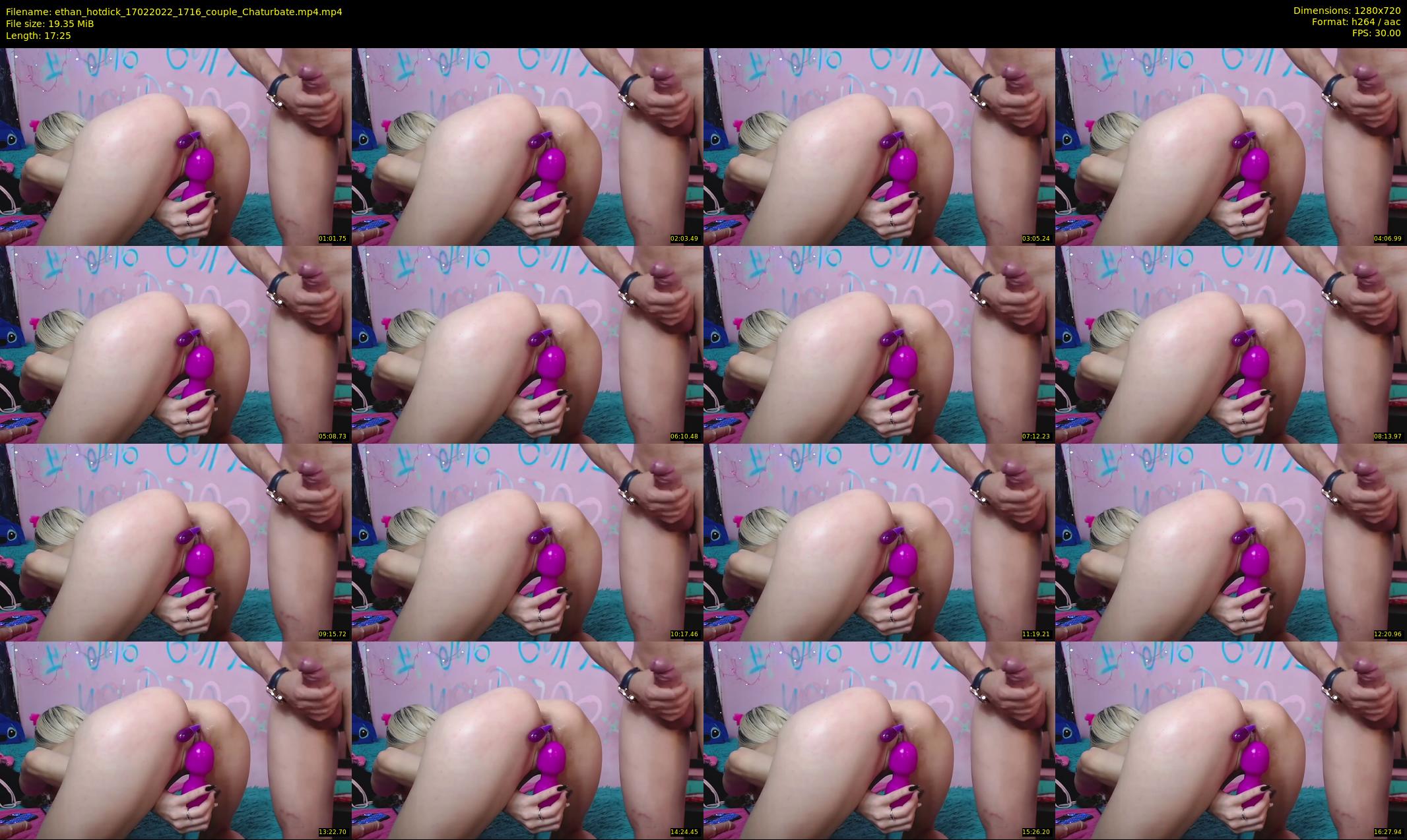 ethan_hotdick — 18 minute Chaturbate couple cam show recording, 720p, Feb 17, 2022