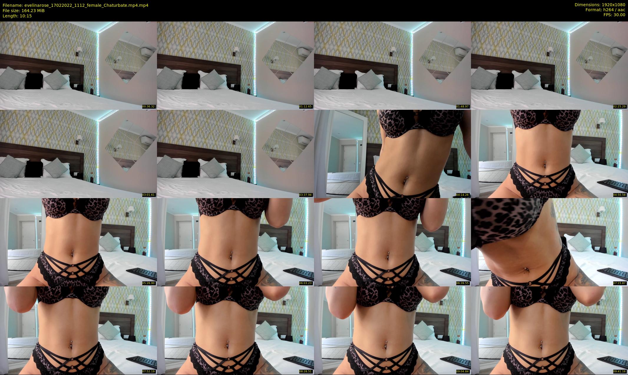 evelinarose — 11 minute Chaturbate female cam show recording, 1080p, Feb 17, 2022