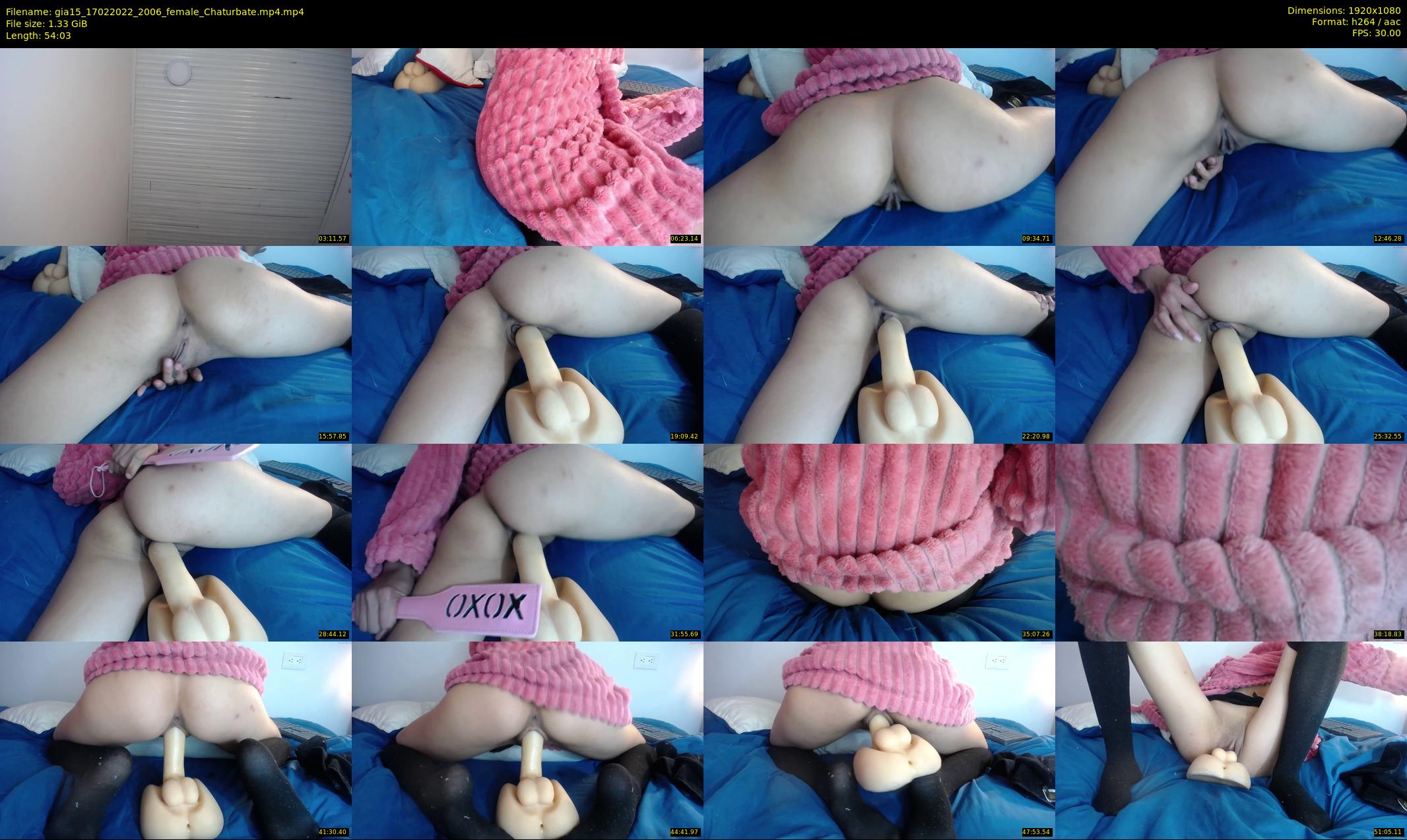 gia15 — 55 minute Chaturbate female cam show recording, 1080p, Feb 17, 2022