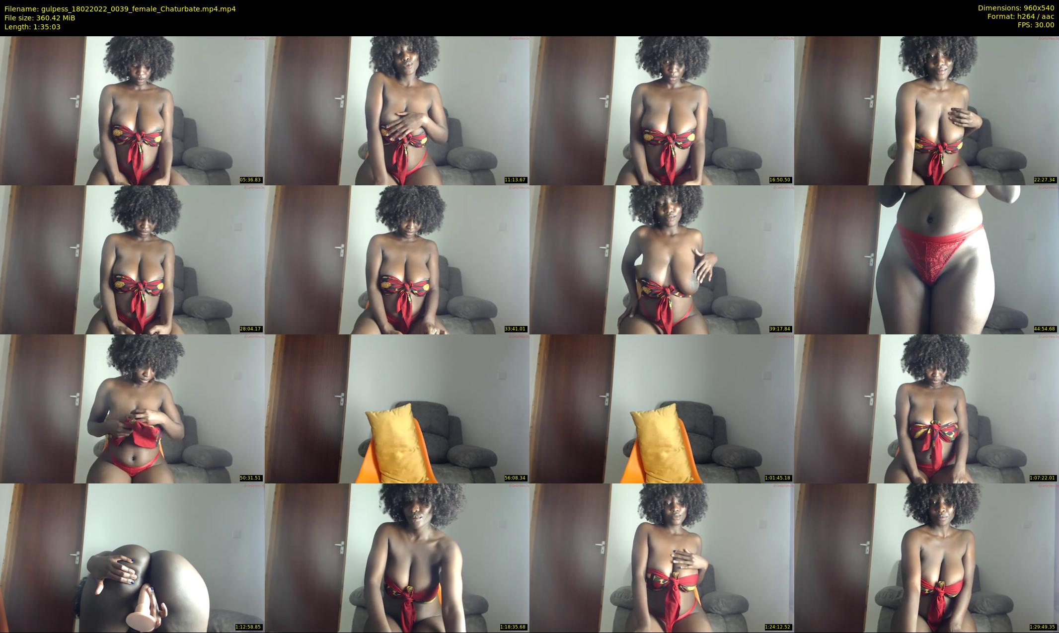 gulpess — 96 minute Chaturbate female cam show recording, 480p, Feb 18, 2022