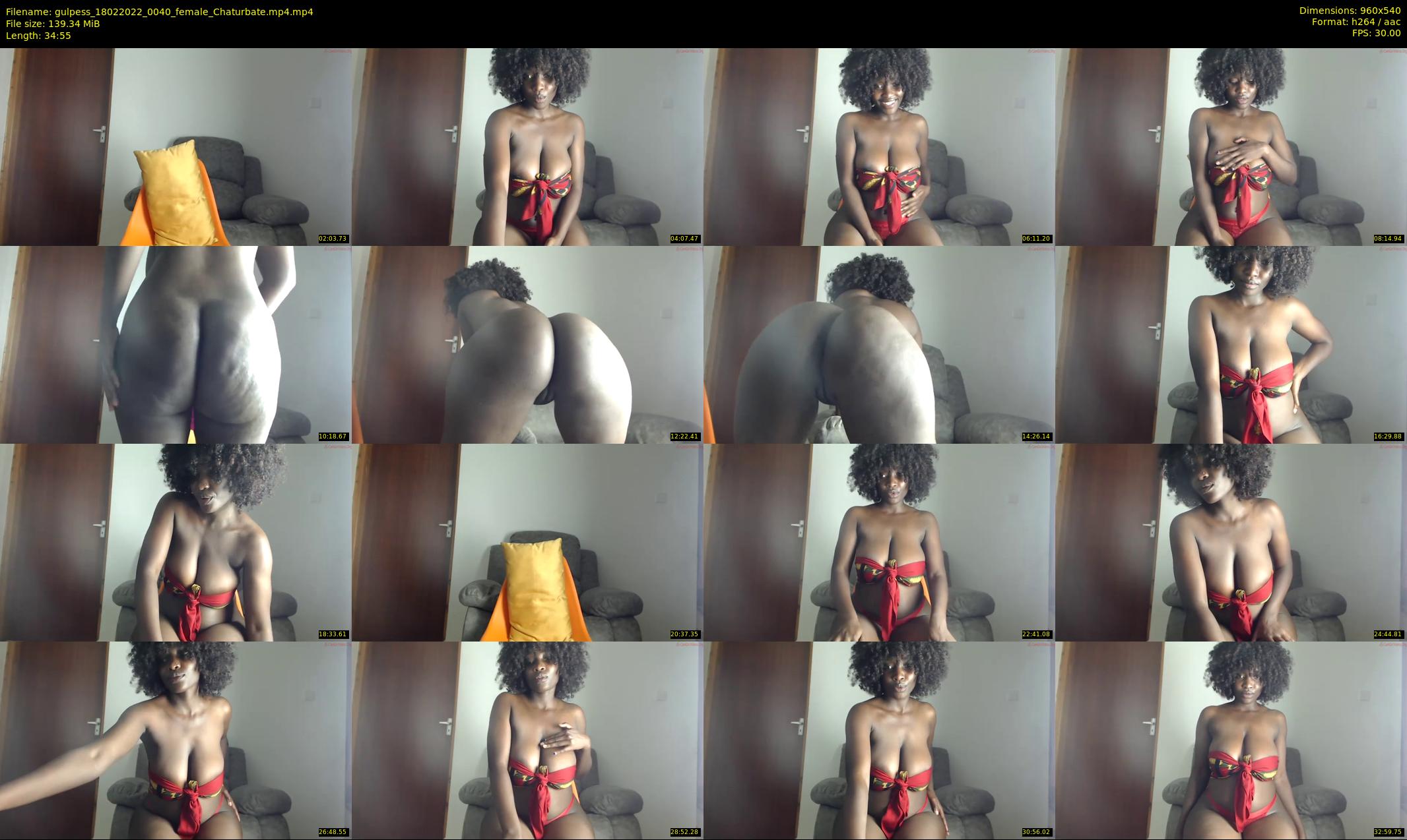 gulpess — 35 minute Chaturbate female cam show recording, 480p, Feb 18, 2022