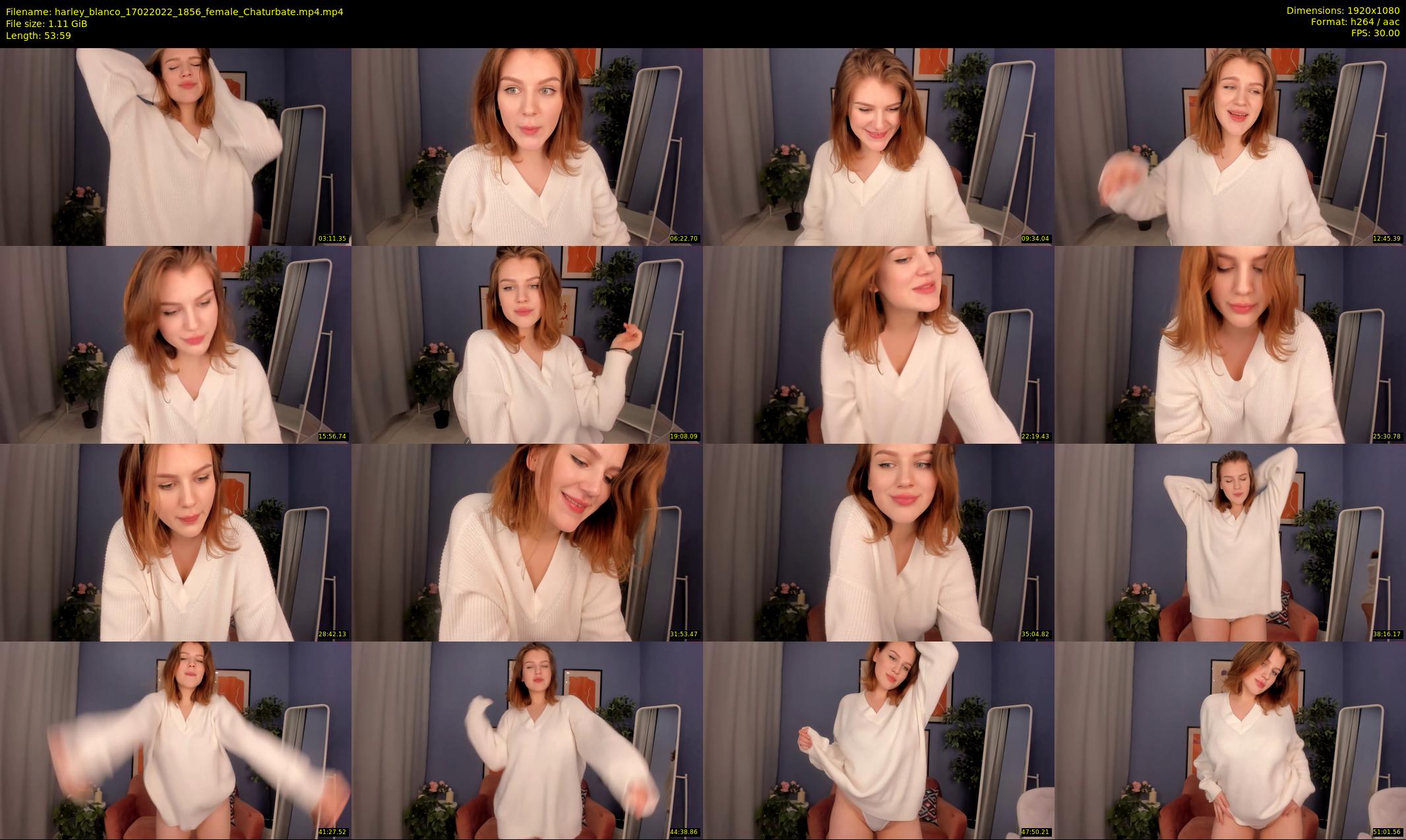 harley_blanco — 54 minute Chaturbate female cam show recording, 1080p, Feb 17, 2022