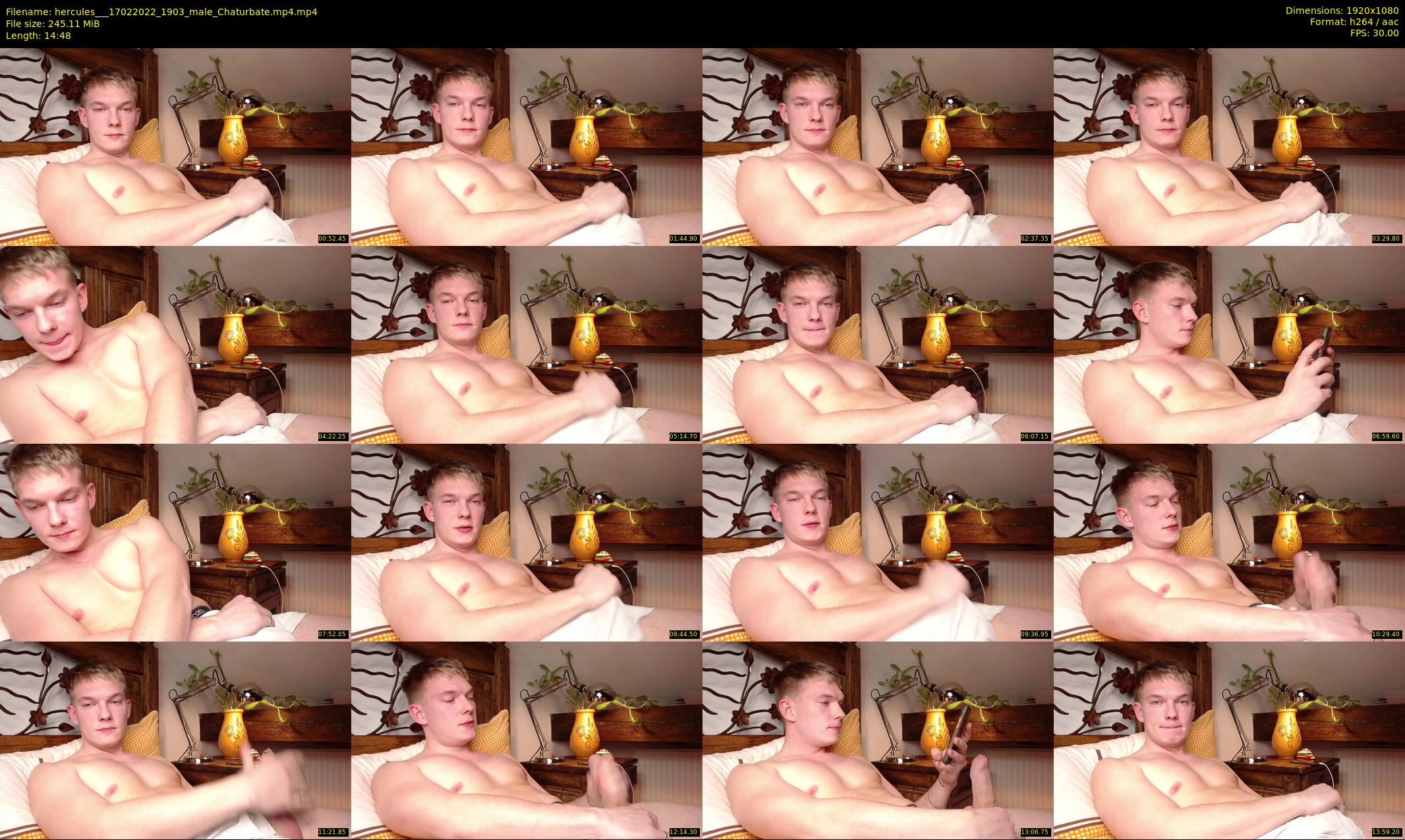 hercules__ — 15 minute Chaturbate male cam show recording, 1080p, Feb 17, 2022