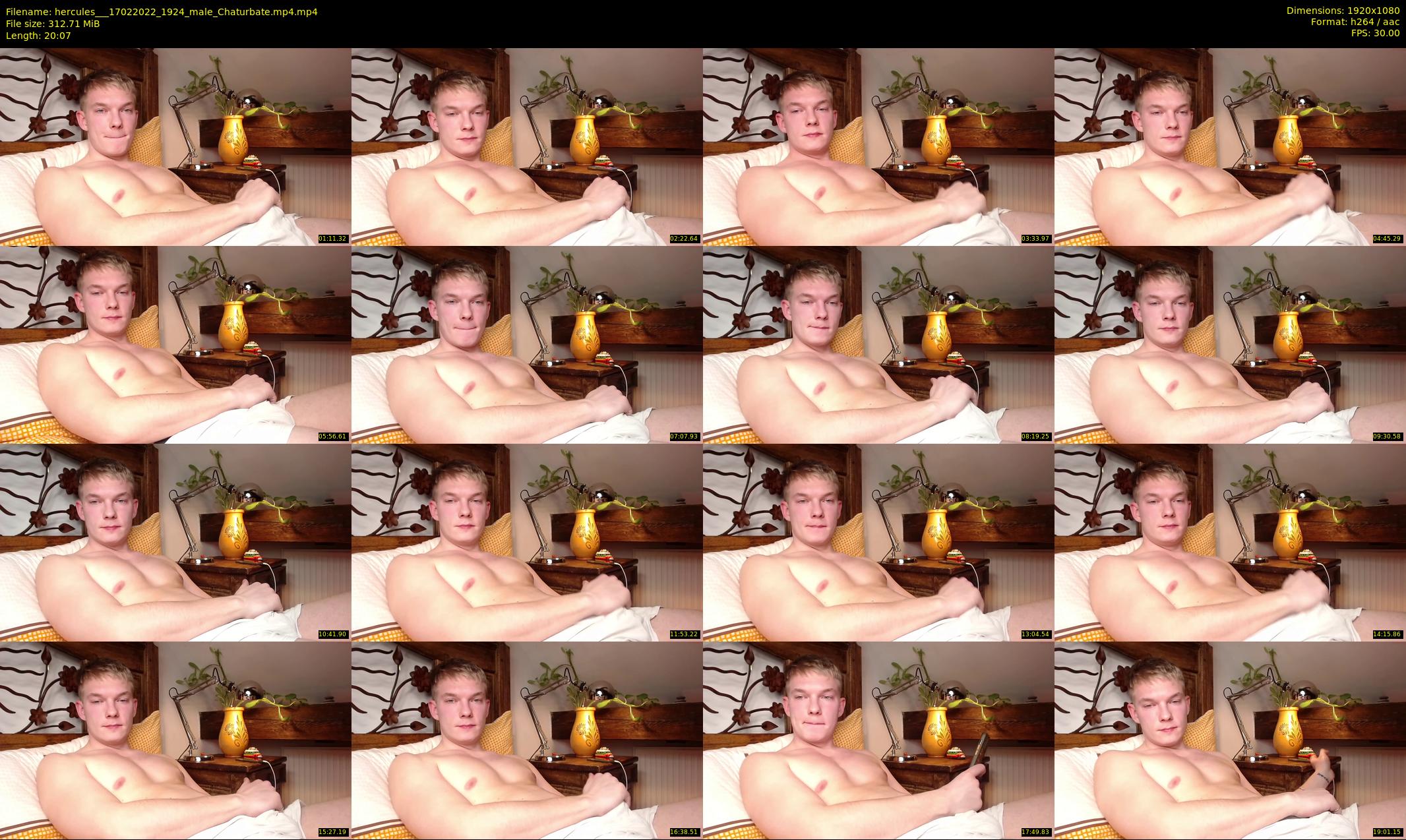 hercules__ — 21 minute Chaturbate male cam show recording, 1080p, Feb 17, 2022