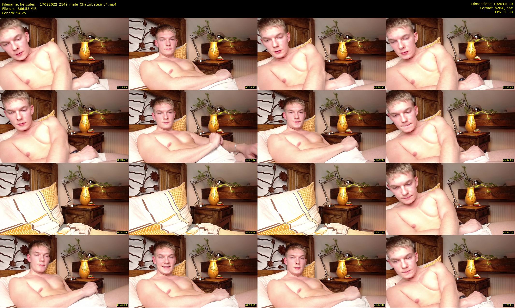 hercules__ — 55 minute Chaturbate male cam show recording, 1080p, Feb 17, 2022