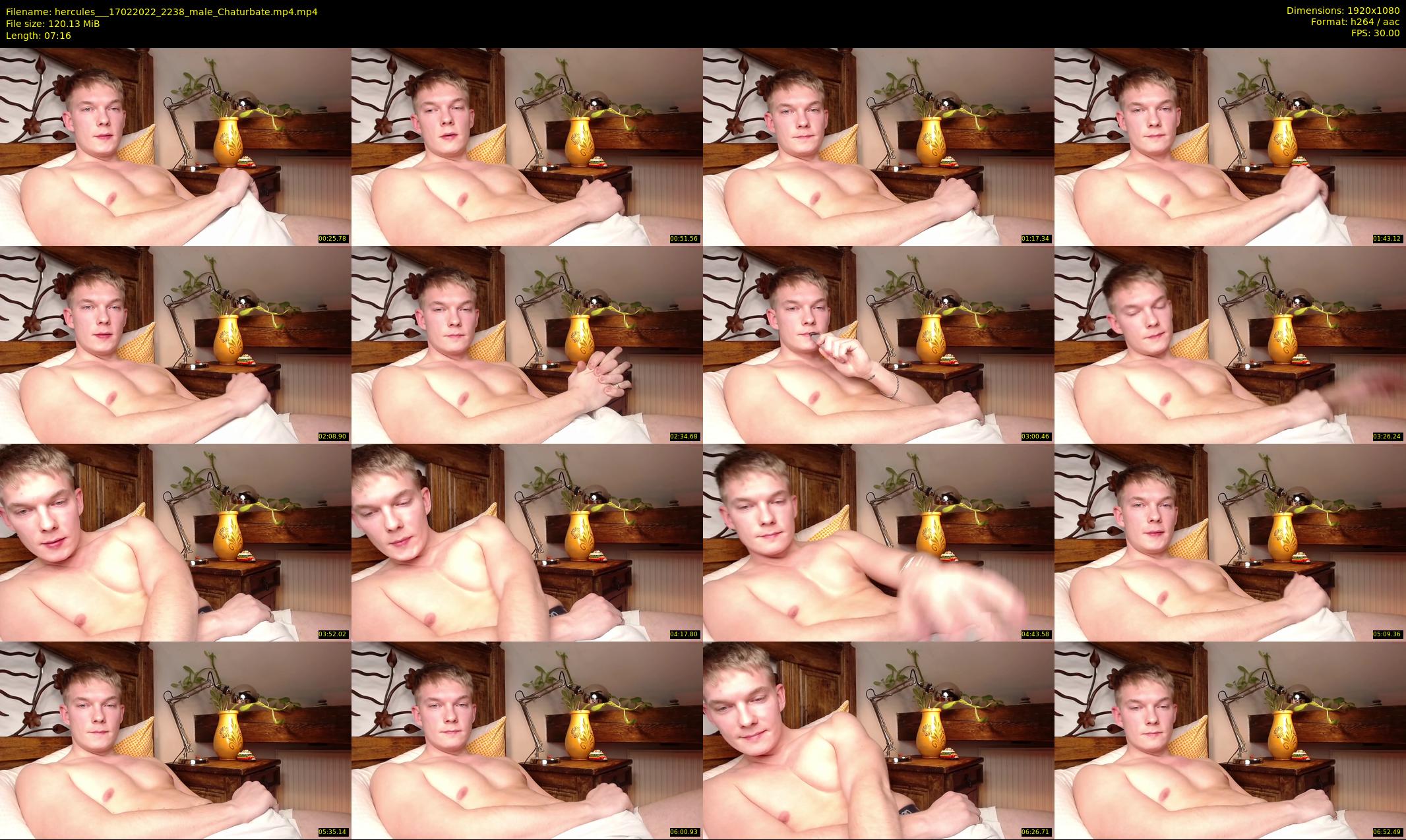hercules__ — 8 minute Chaturbate male cam show recording, 1080p, Feb 17, 2022