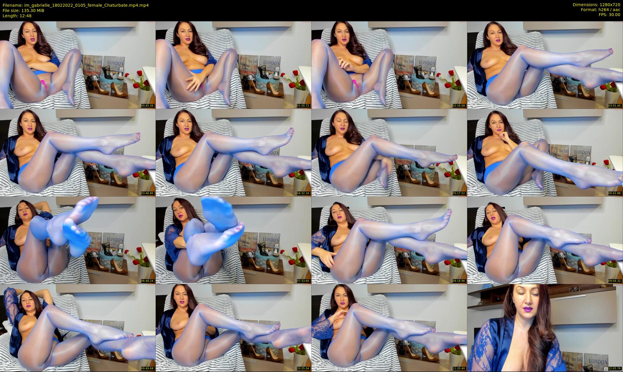 im_gabrielle — 13 minute Chaturbate female cam show recording, 720p, Feb 18, 2022