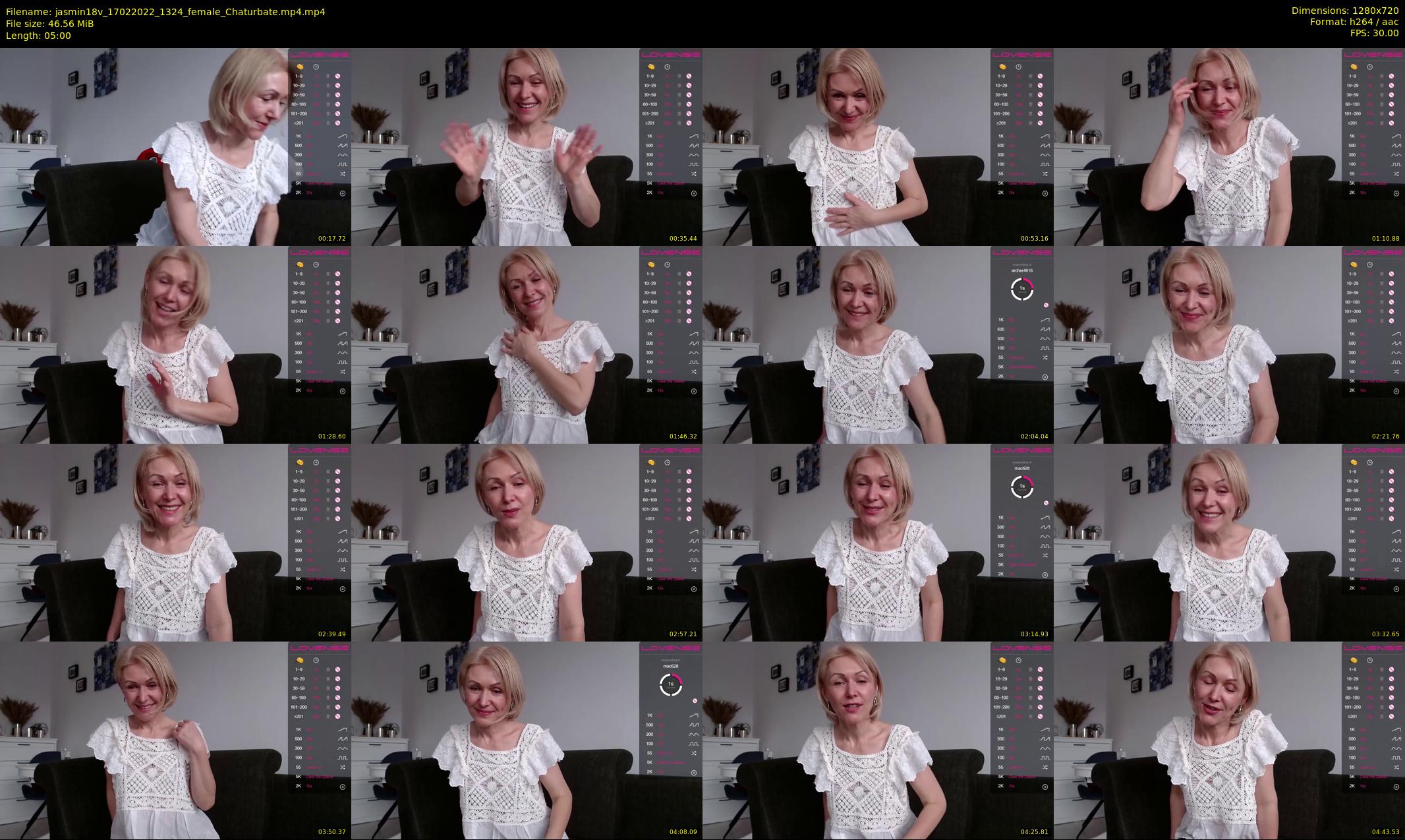 jasmin18v — 5 minute Chaturbate female cam show recording, 720p, Feb 17, 2022