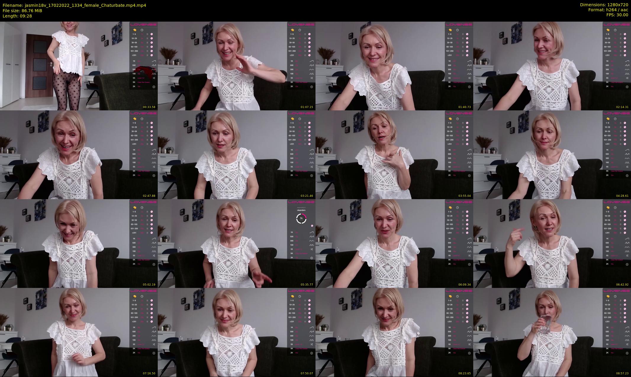 jasmin18v — 10 minute Chaturbate female cam show recording, 720p, Feb 17, 2022