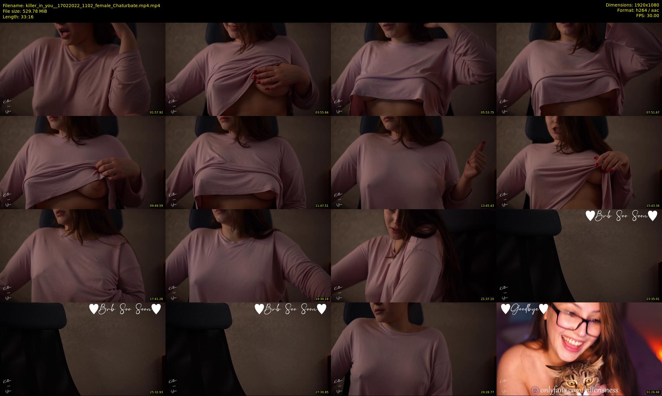 killer_in_you_ — 34 minute Chaturbate female cam show recording, 1080p, Feb 17, 2022