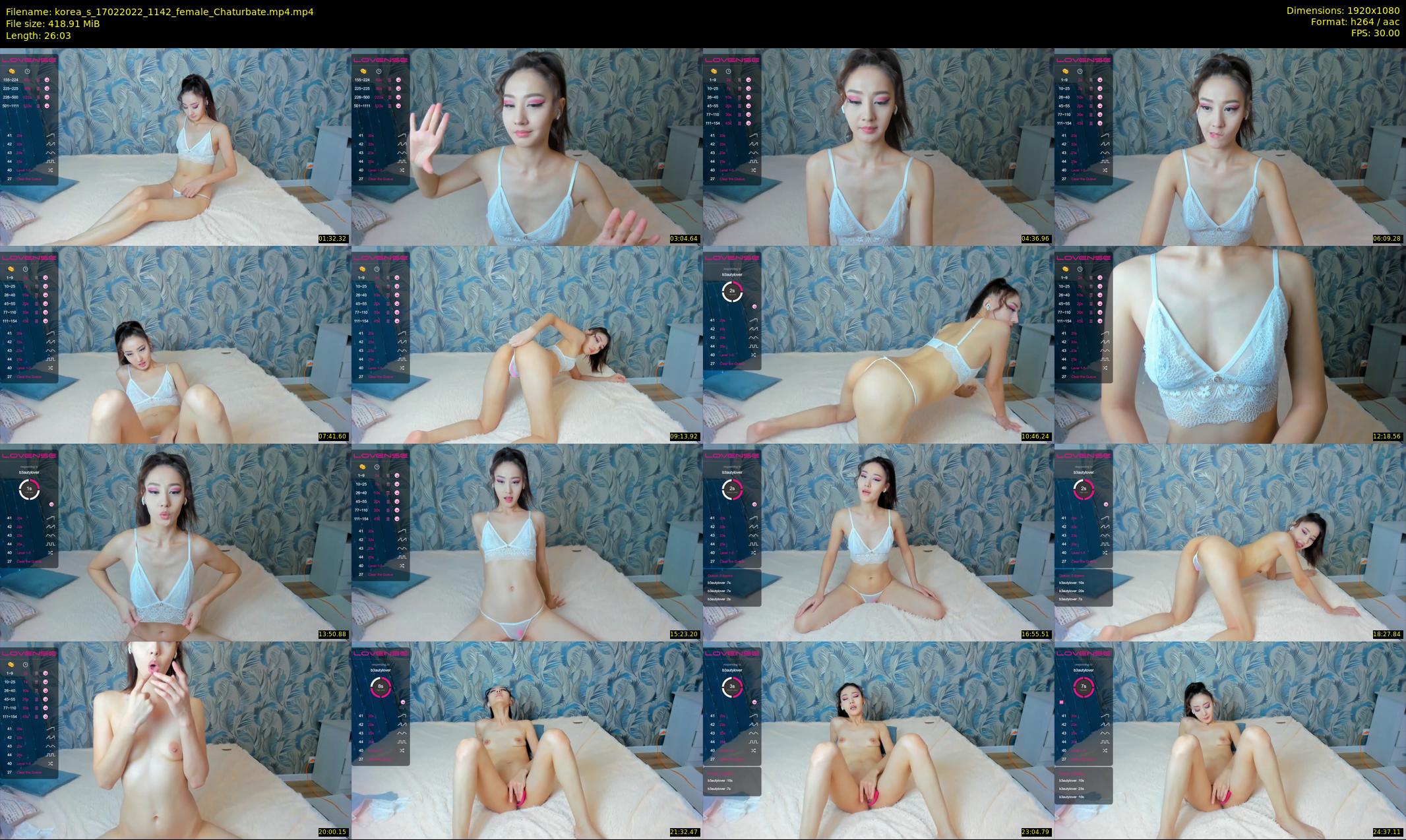 korea_s — 27 minute Chaturbate female cam show recording, 1080p, Feb 17, 2022