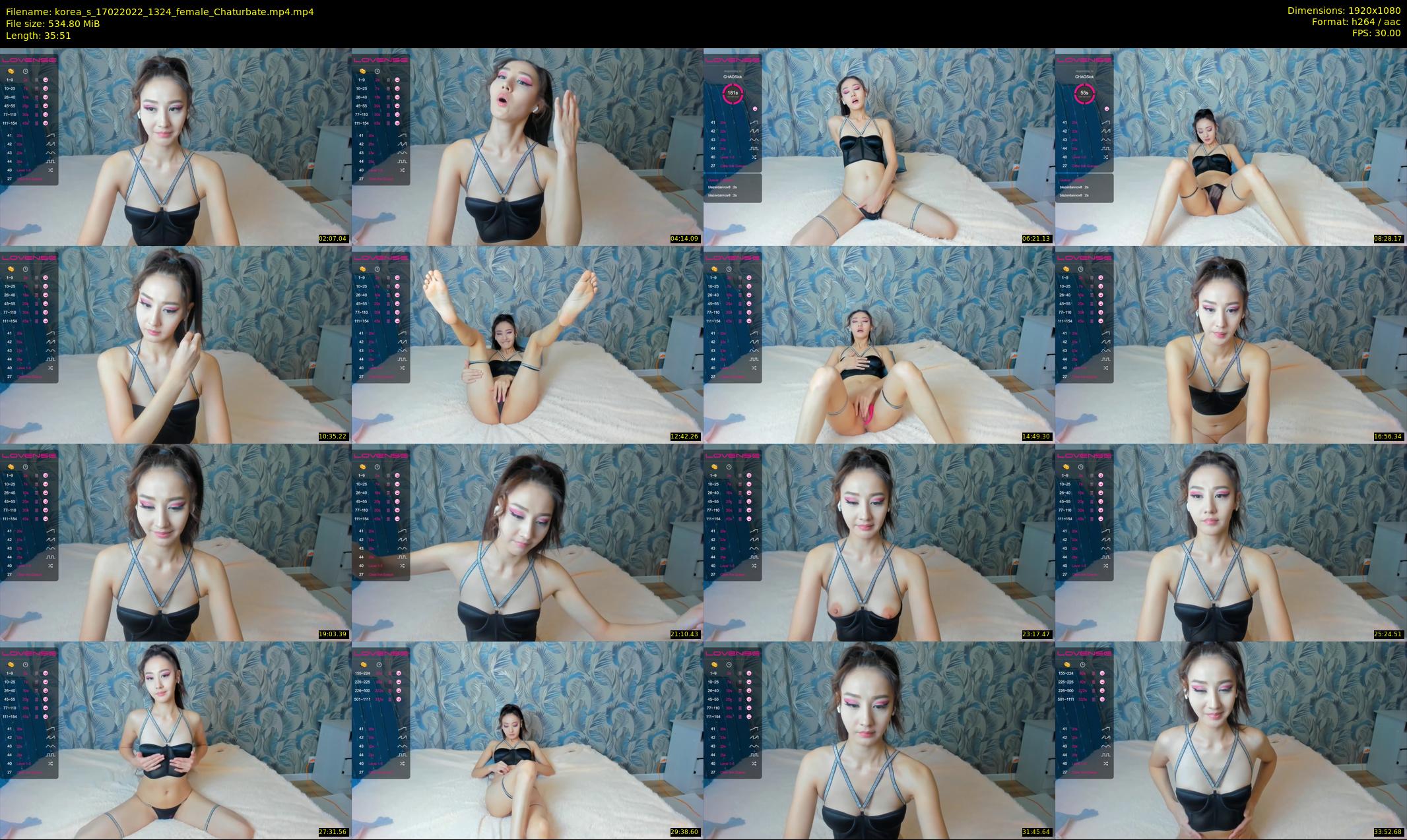 korea_s — 36 minute Chaturbate female cam show recording, 1080p, Feb 17, 2022
