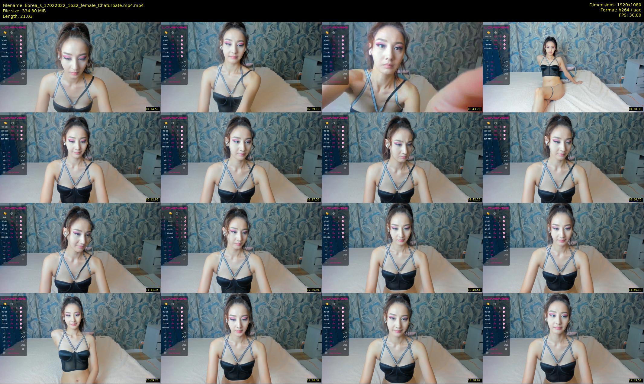 korea_s — 22 minute Chaturbate female cam show recording, 1080p, Feb 17, 2022