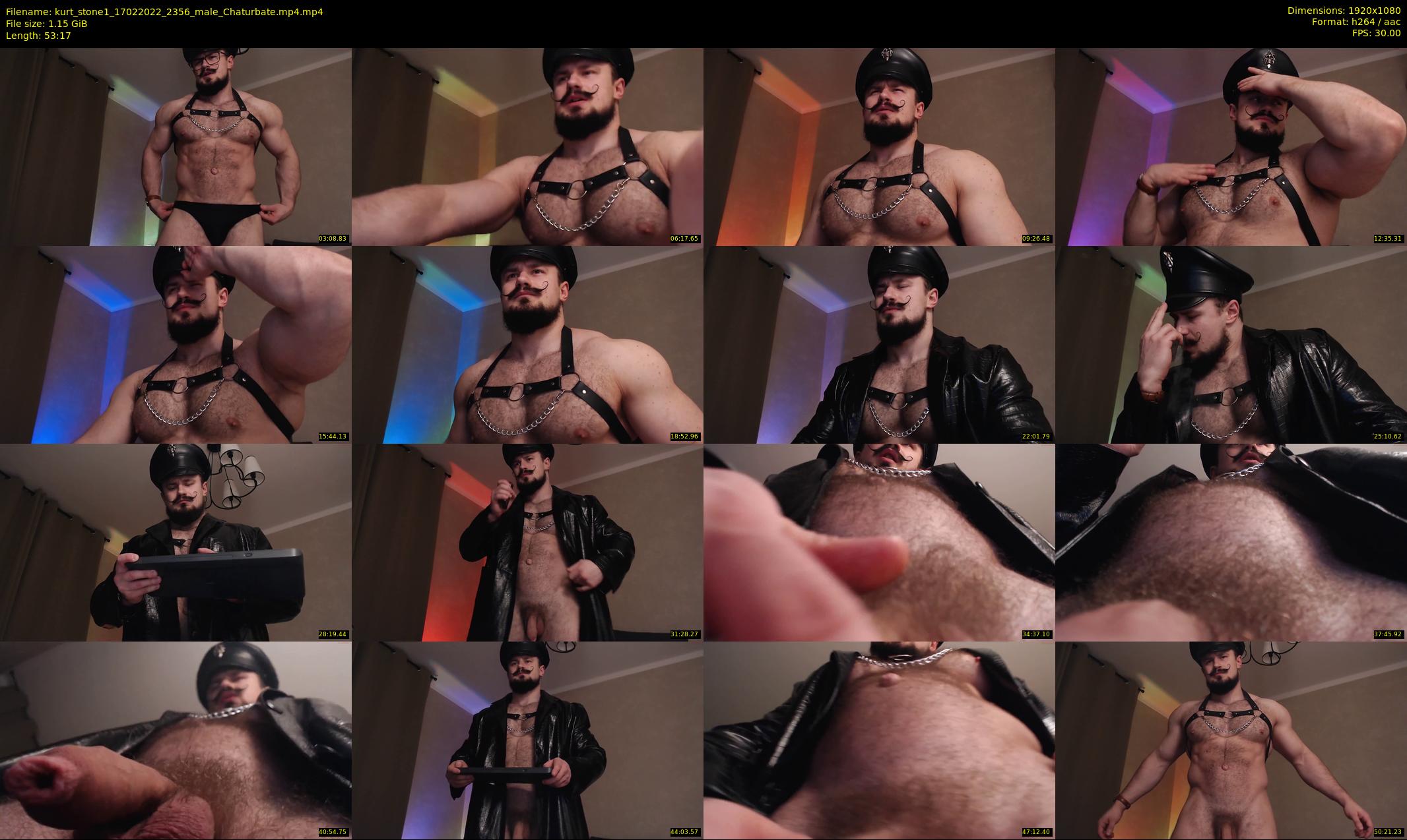 kurt_stone1 — 54 minute Chaturbate male cam show recording, 1080p, Feb 17, 2022
