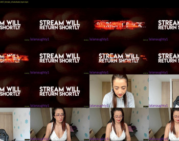 lalanaughty1 — 54 minute Chaturbate female cam show recording, 1080p, Feb 17, 2022