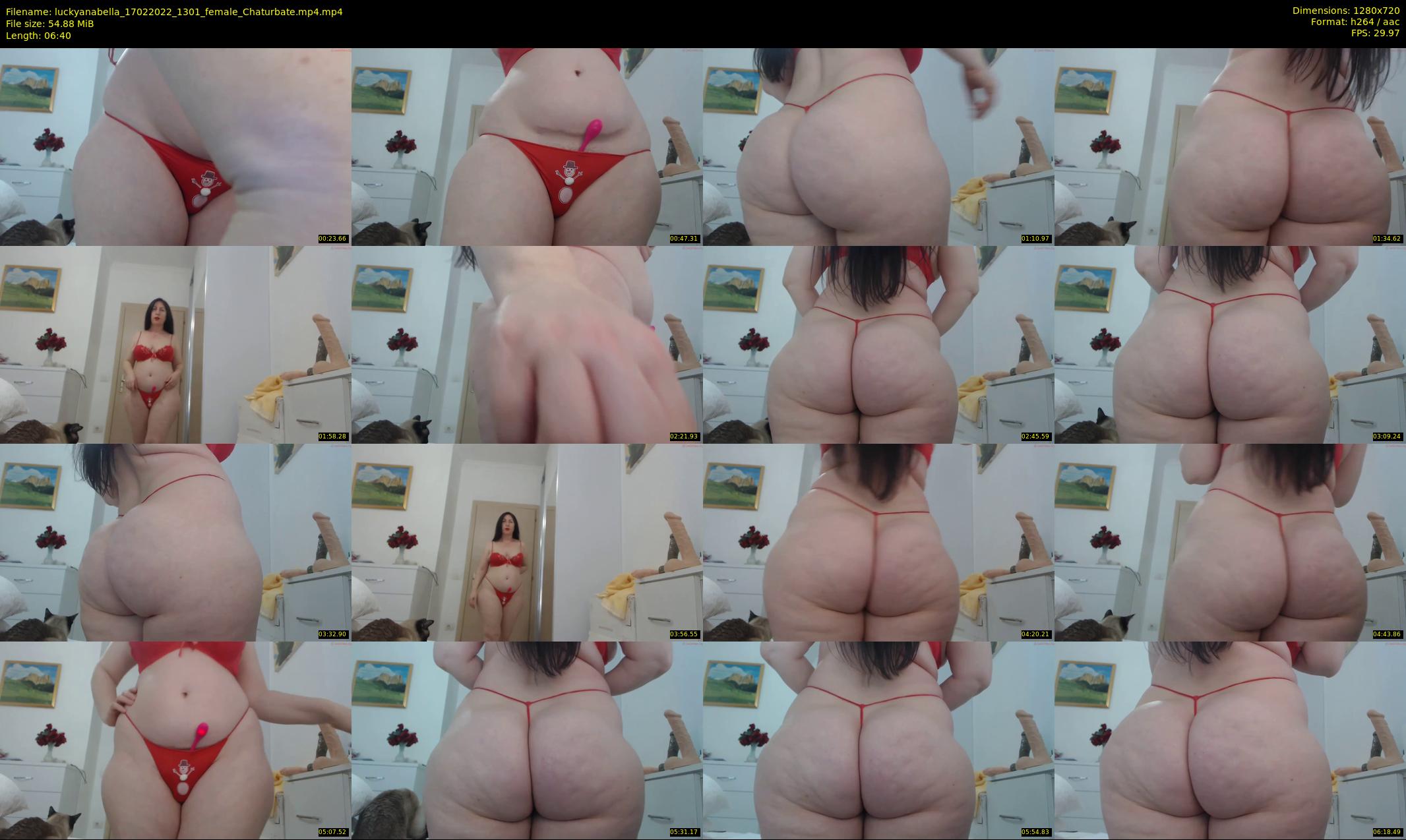luckyanabella — 7 minute Chaturbate female cam show recording, 720p, Feb 17, 2022