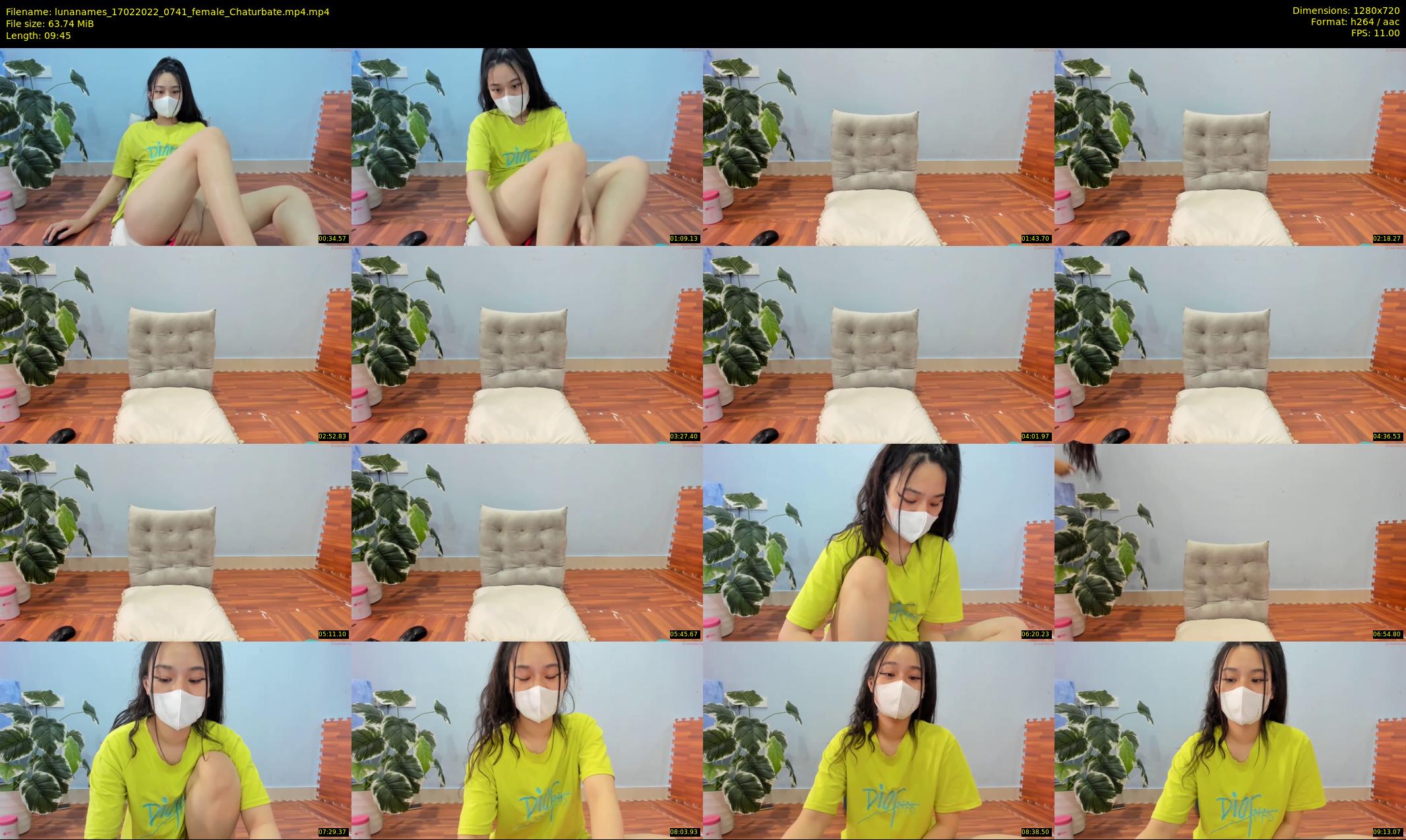 lunanames — 10 minute Chaturbate female cam show recording, 720p, Feb 17, 2022