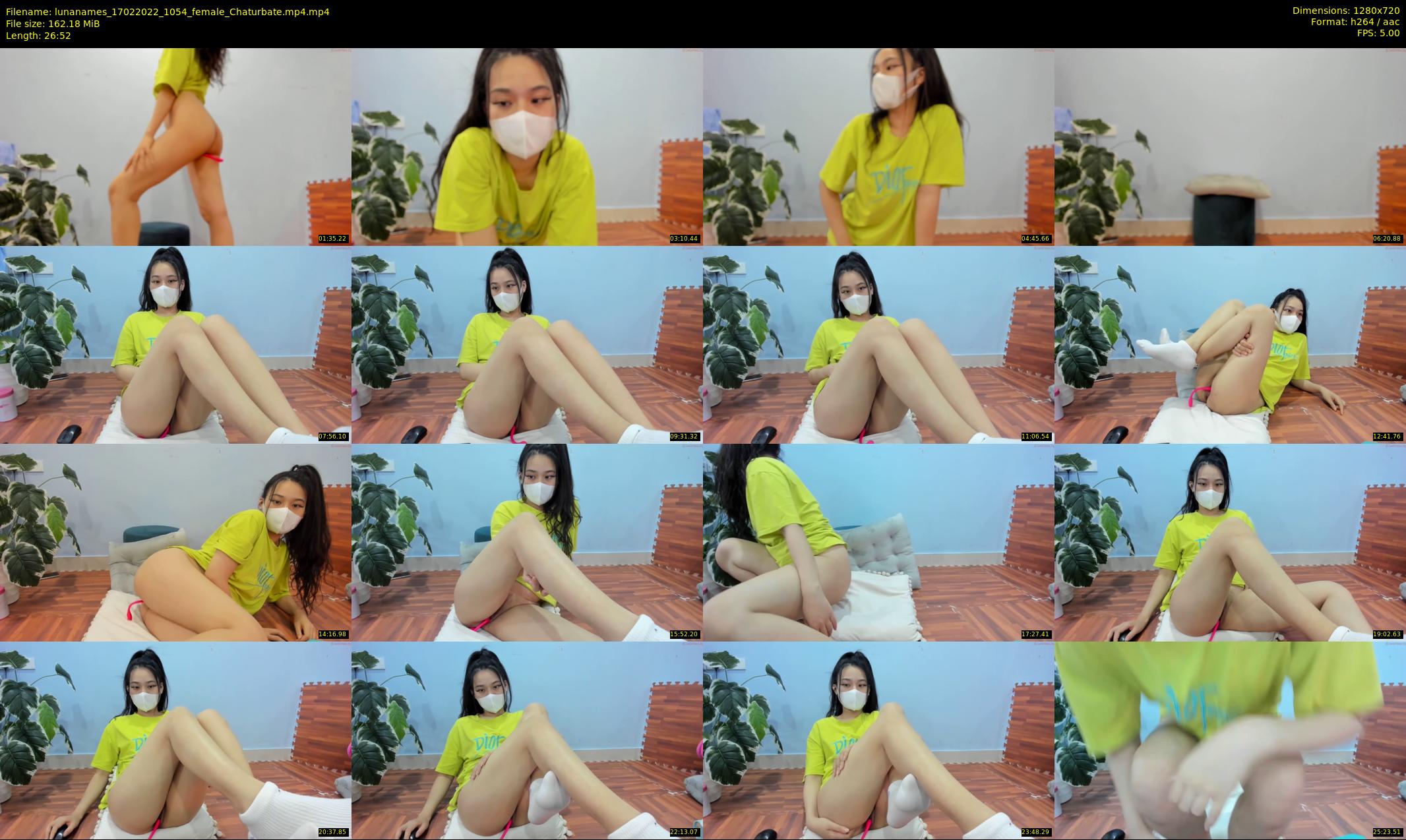 lunanames — 27 minute Chaturbate female cam show recording, 720p, Feb 17, 2022