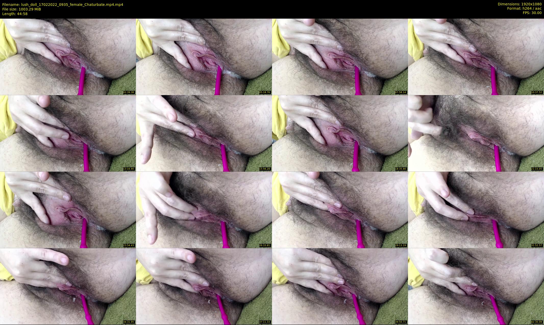 lush_doll — 45 minute Chaturbate female cam show recording, 1080p, Feb 17, 2022