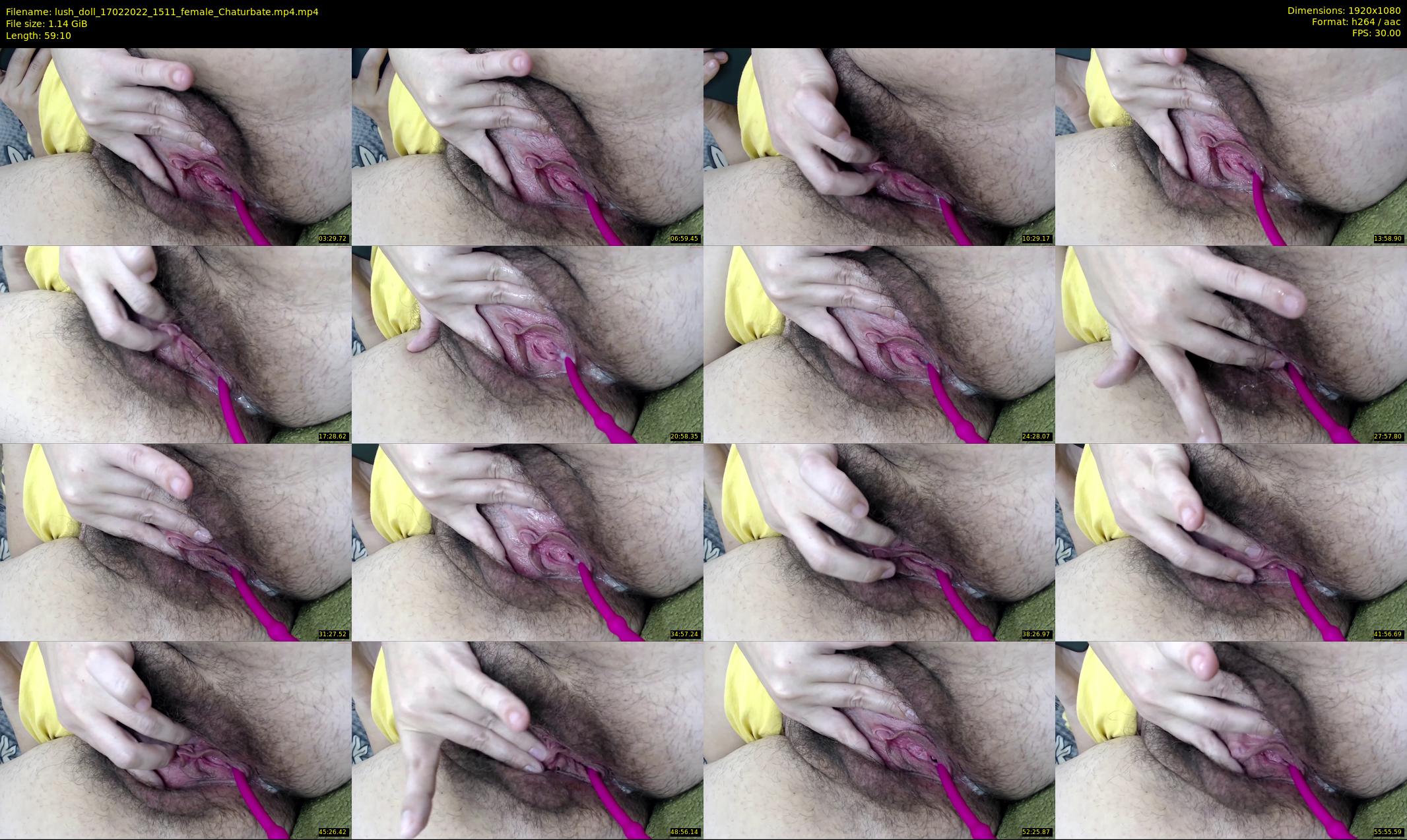 lush_doll — 60 minute Chaturbate female cam show recording, 1080p, Feb 17, 2022