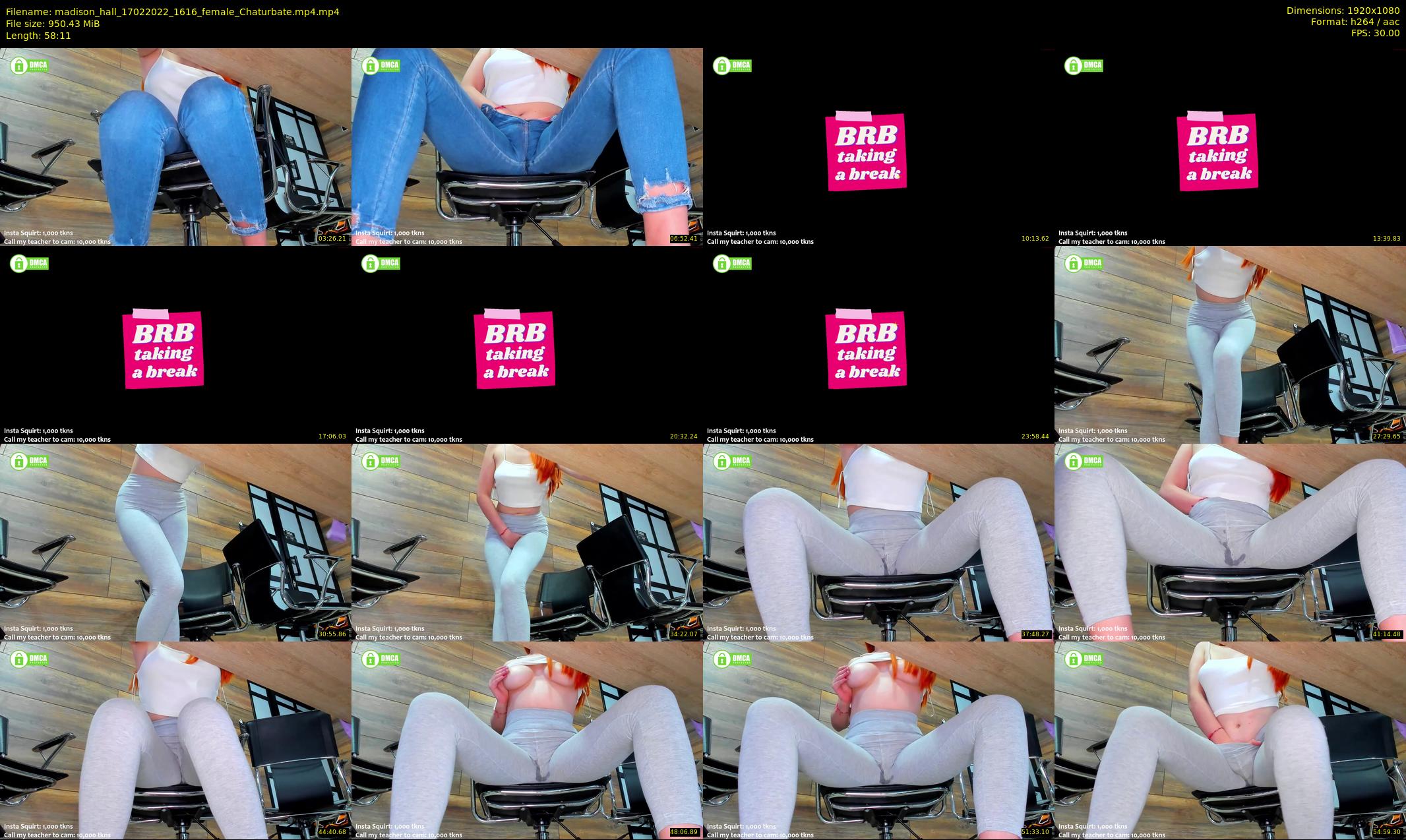 madison_hall — 59 minute Chaturbate female cam show recording, 1080p, Feb 17, 2022