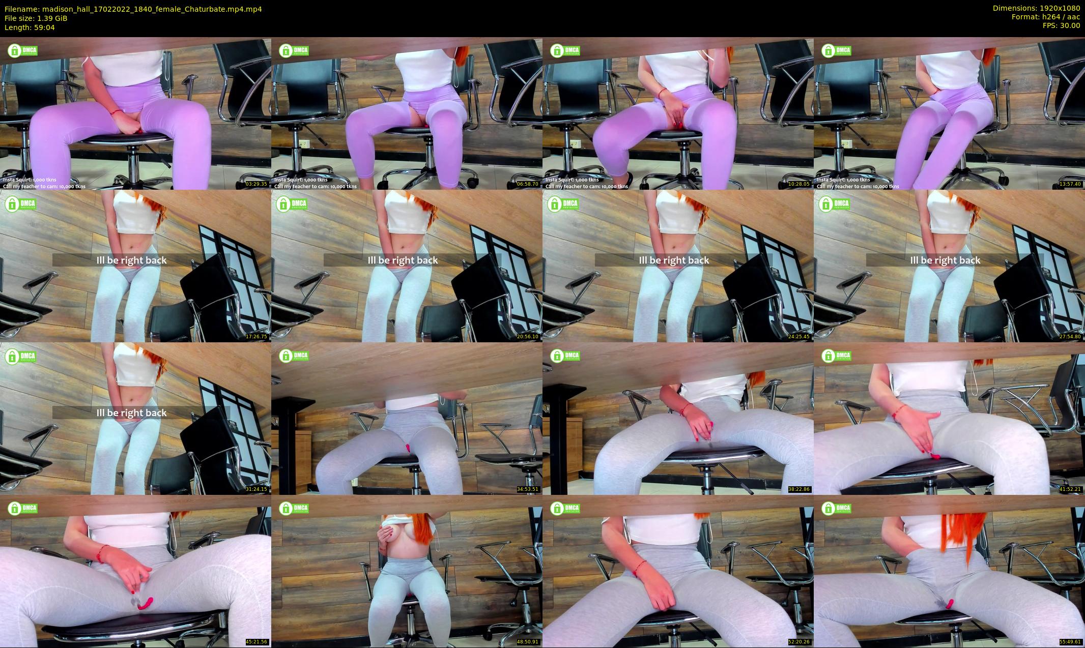 madison_hall — 60 minute Chaturbate female cam show recording, 1080p, Feb 17, 2022