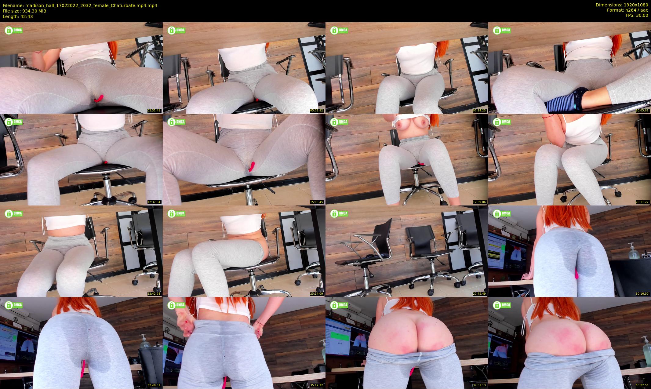 madison_hall — 43 minute Chaturbate female cam show recording, 1080p, Feb 17, 2022