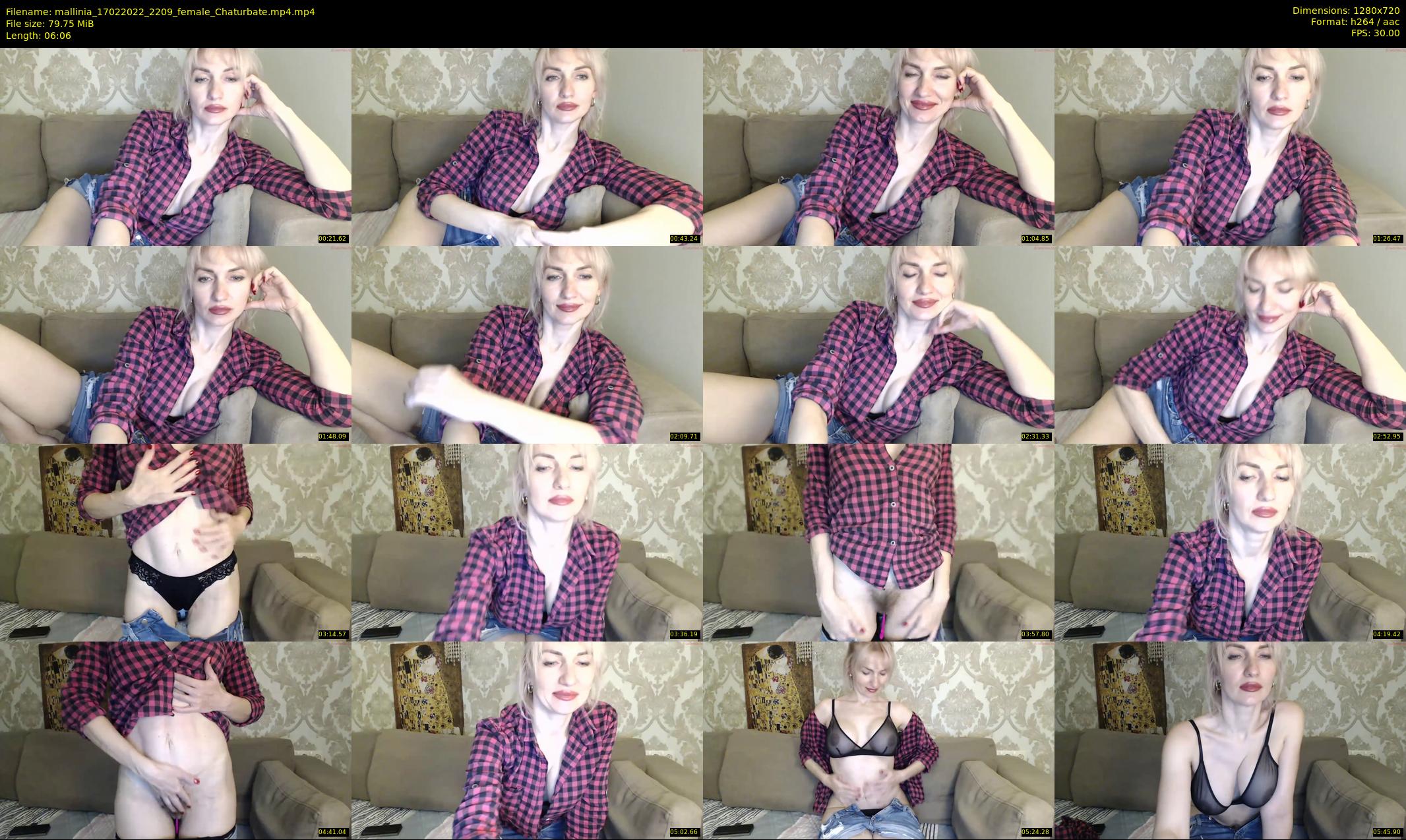 mallinia — 7 minute Chaturbate female cam show recording, 720p, Feb 17, 2022