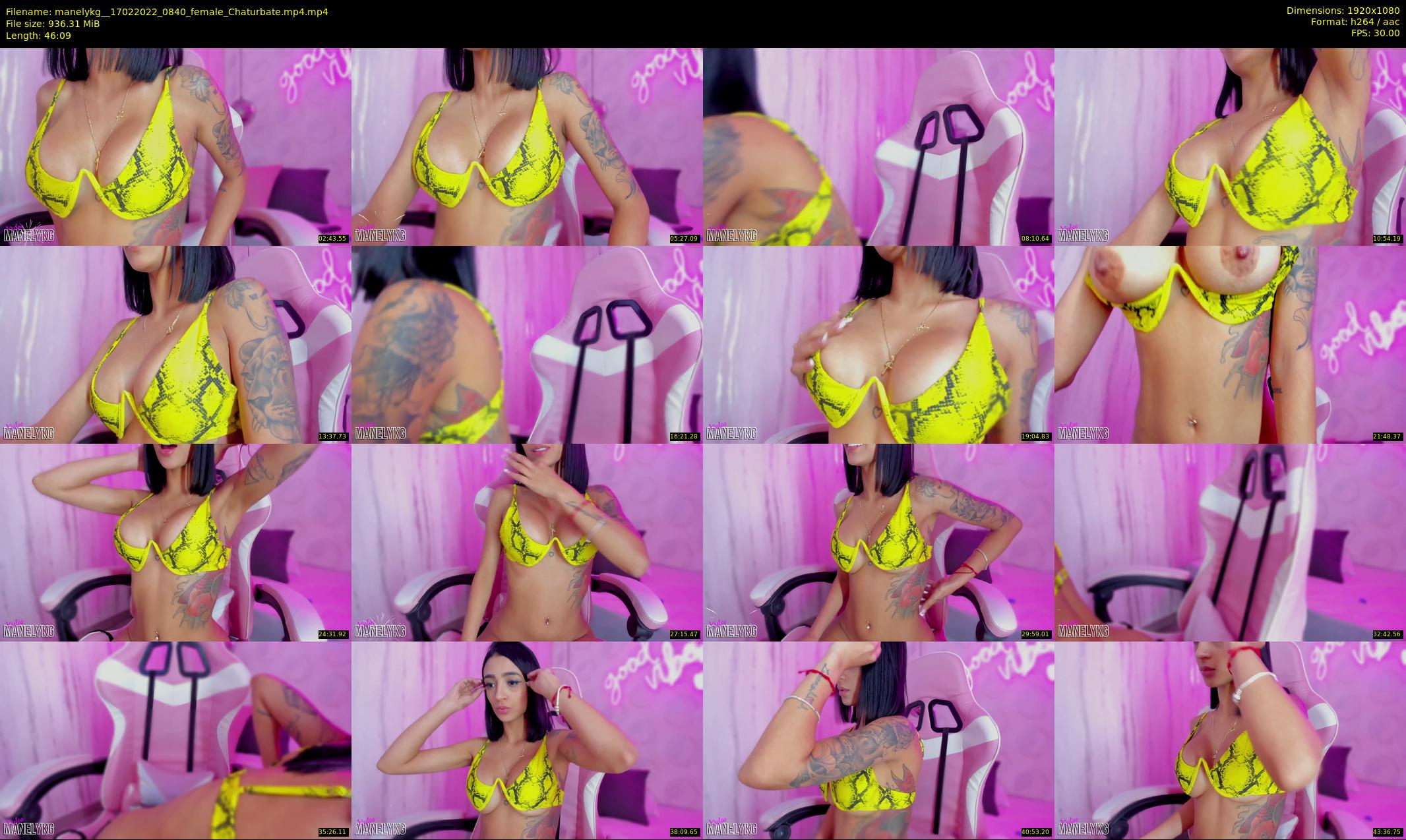 manelykg_ — 47 minute Chaturbate female cam show recording, 1080p, Feb 17, 2022