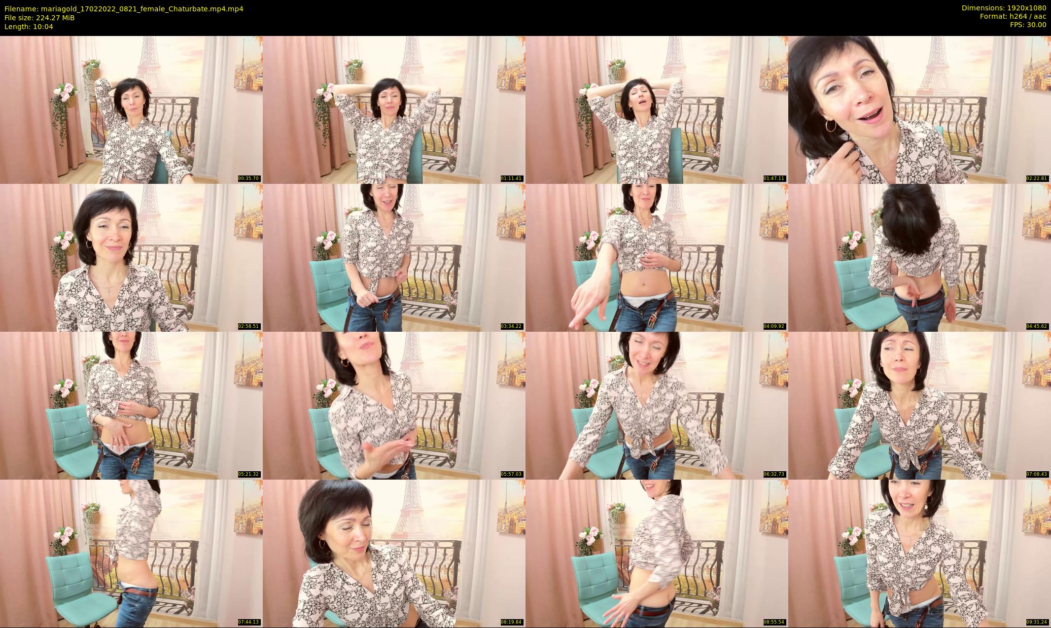 mariagold — 11 minute Chaturbate female cam show recording, 1080p, Feb 17, 2022