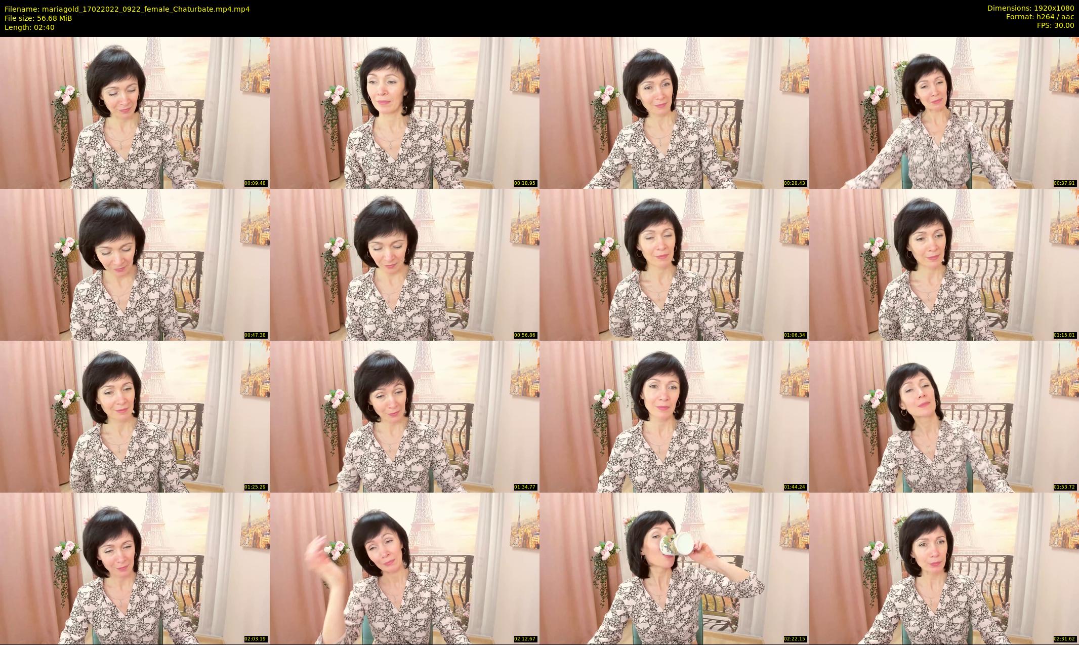 mariagold — 3 minute Chaturbate female cam show recording, 1080p, Feb 17, 2022