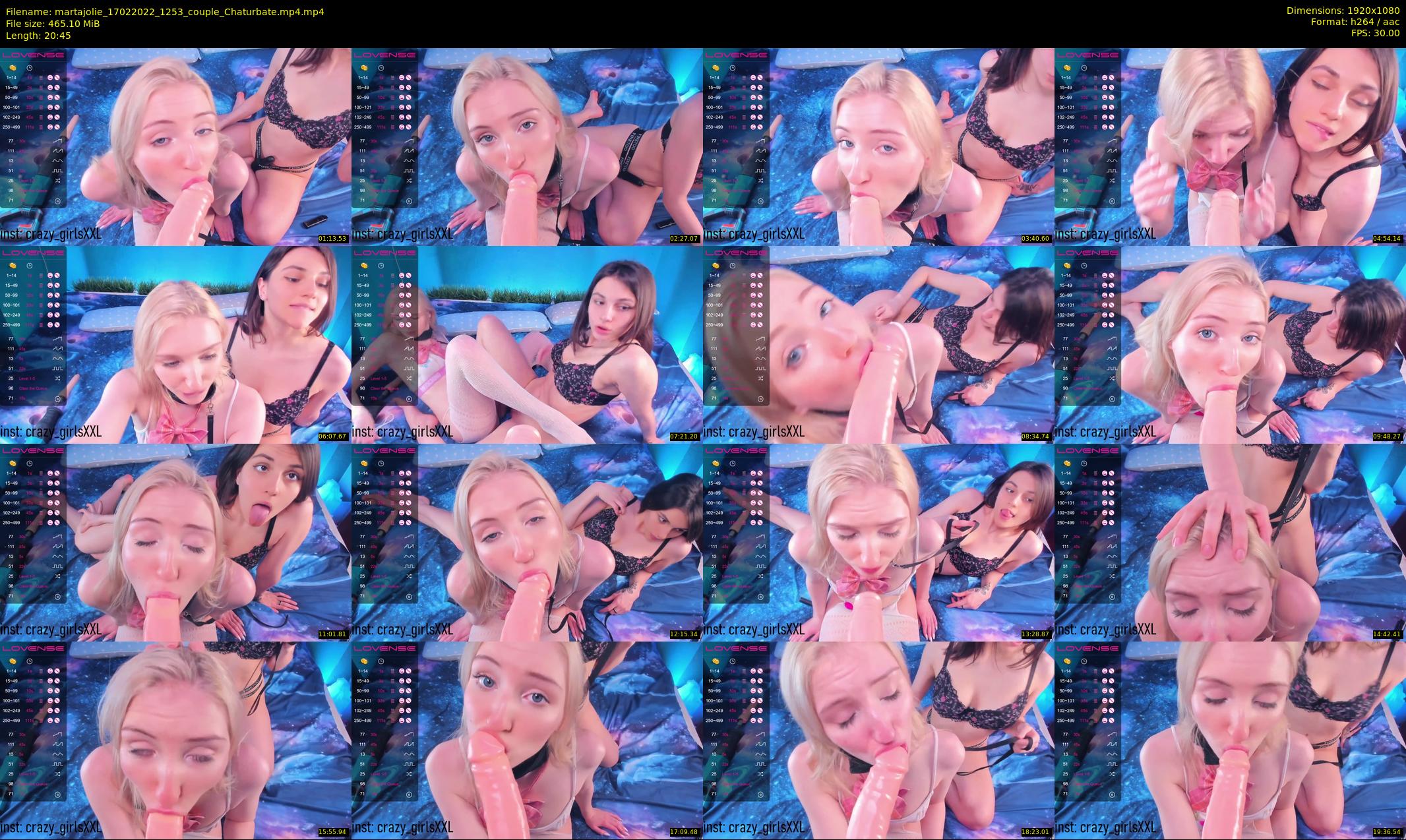 martajolie — 21 minute Chaturbate female cam show recording, 1080p, Feb 17, 2022