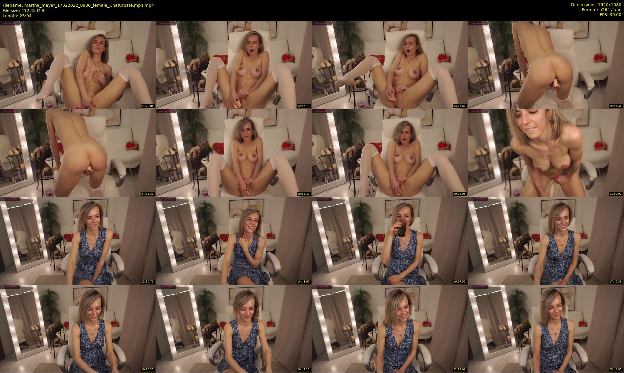 martha_mayer — 26 minute Chaturbate female cam show recording, 1080p, Feb 17, 2022