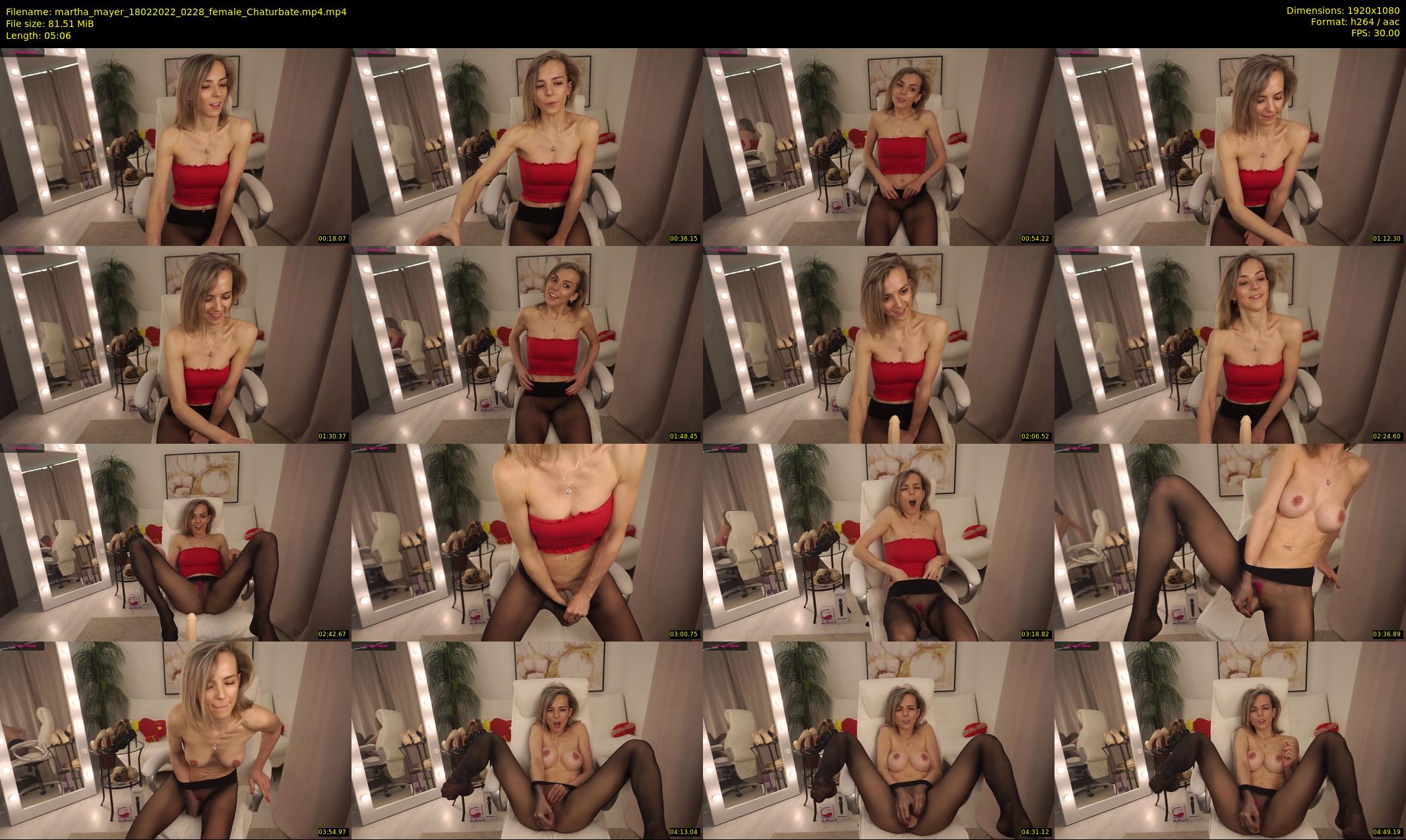 martha_mayer — 6 minute Chaturbate female cam show recording, 1080p, Feb 18, 2022