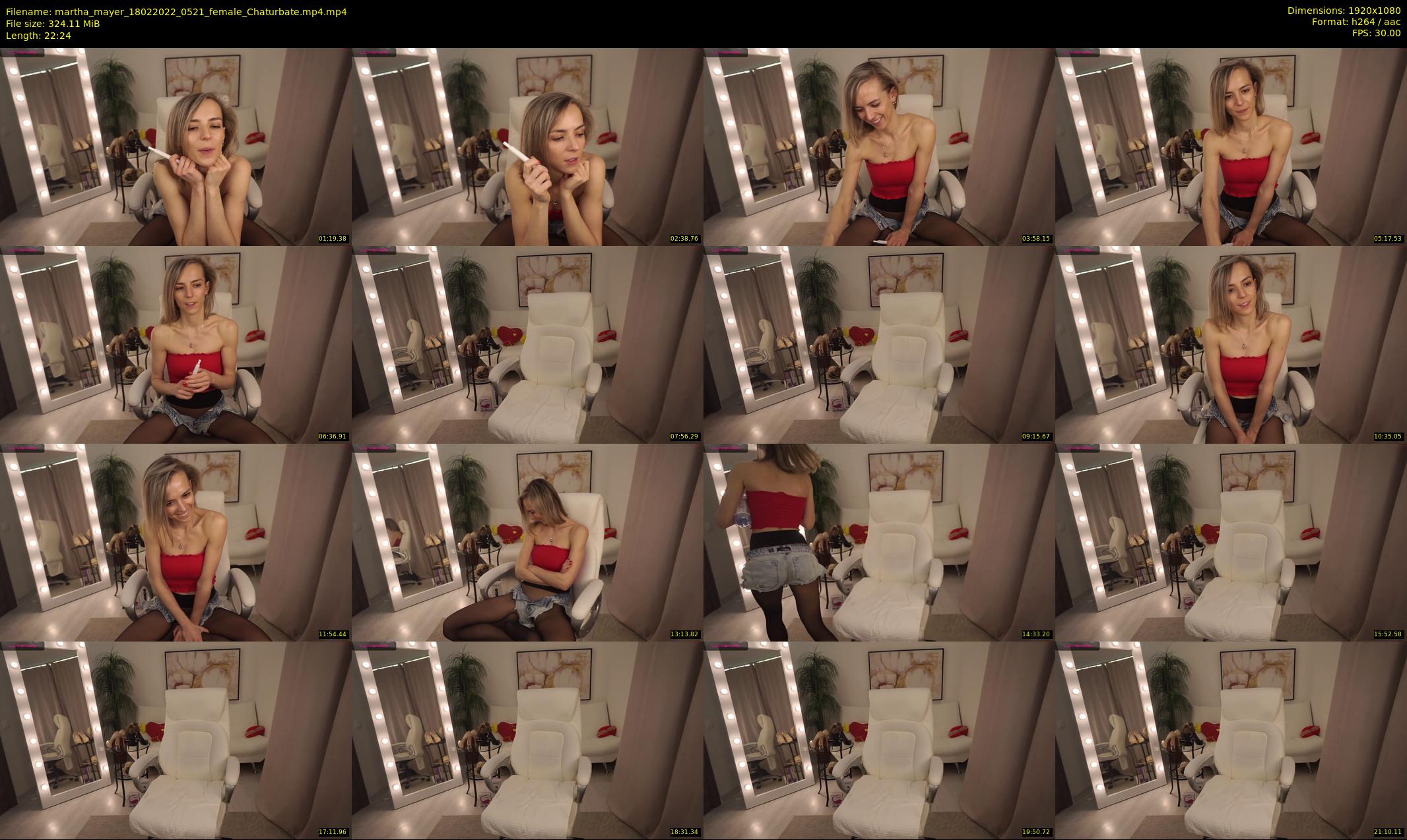 martha_mayer — 23 minute Chaturbate female cam show recording, 1080p, Feb 18, 2022